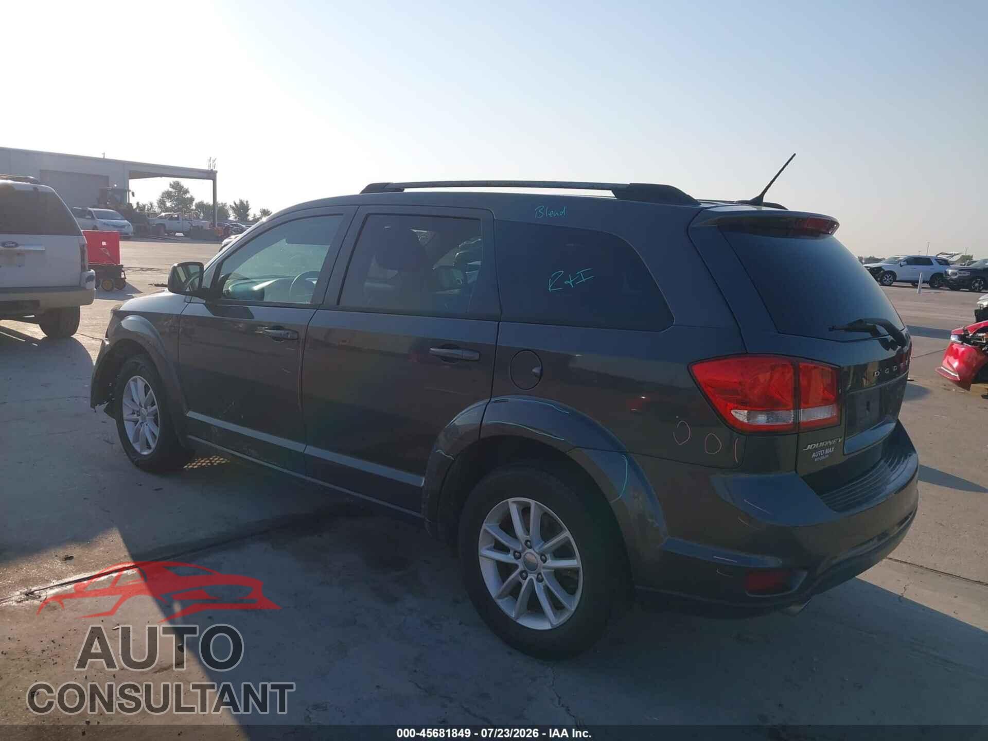 DODGE JOURNEY 2017 - 3C4PDCBG7HT589142