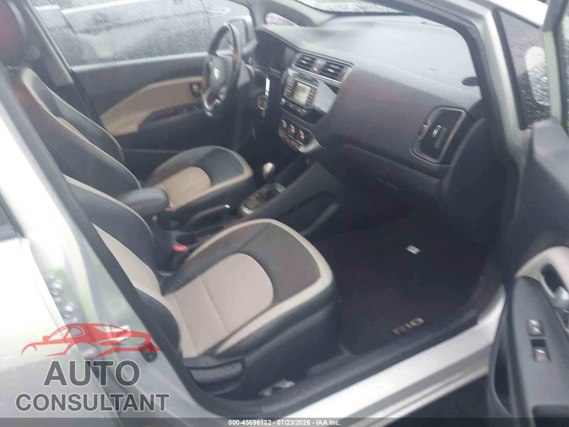 KIA RIO 2017 - KNADN4A36H6016664