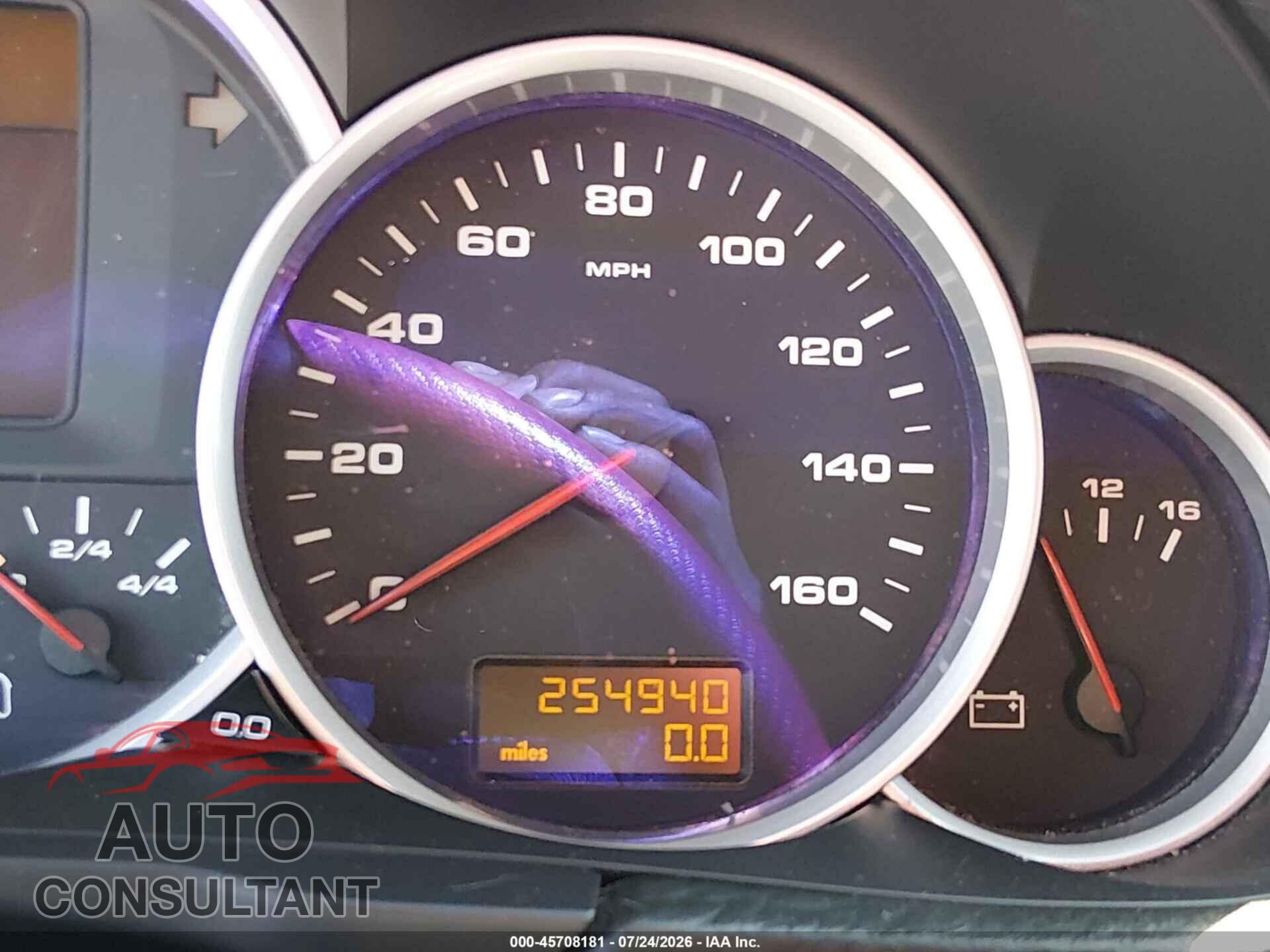PORSCHE CAYENNE 2009 - WP1AD29P69LA62193