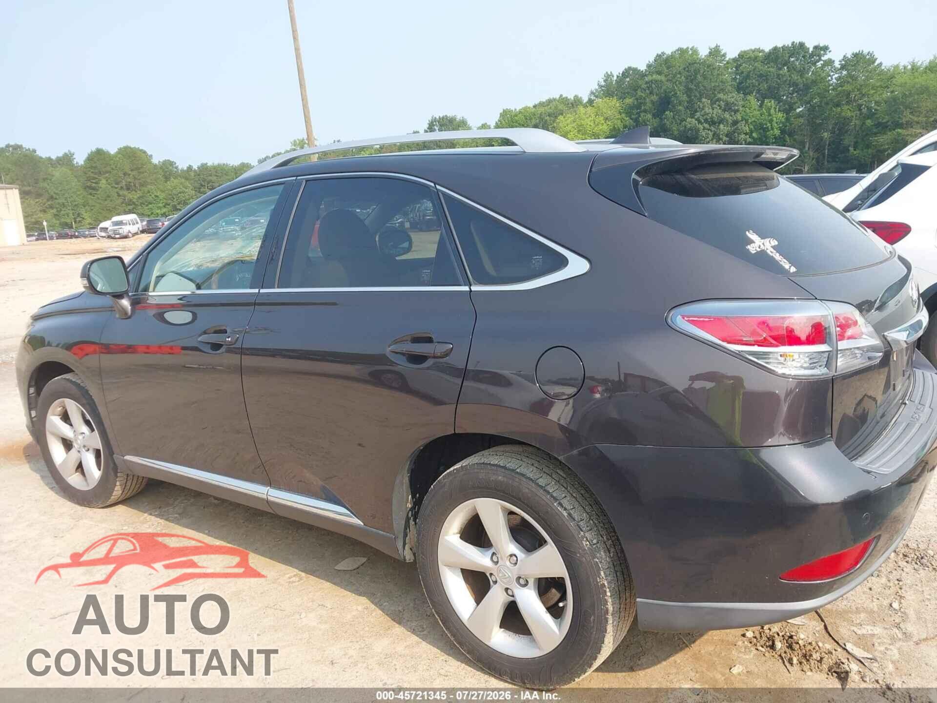 LEXUS RX 350 2015 - JTJBK1BA4F2476499