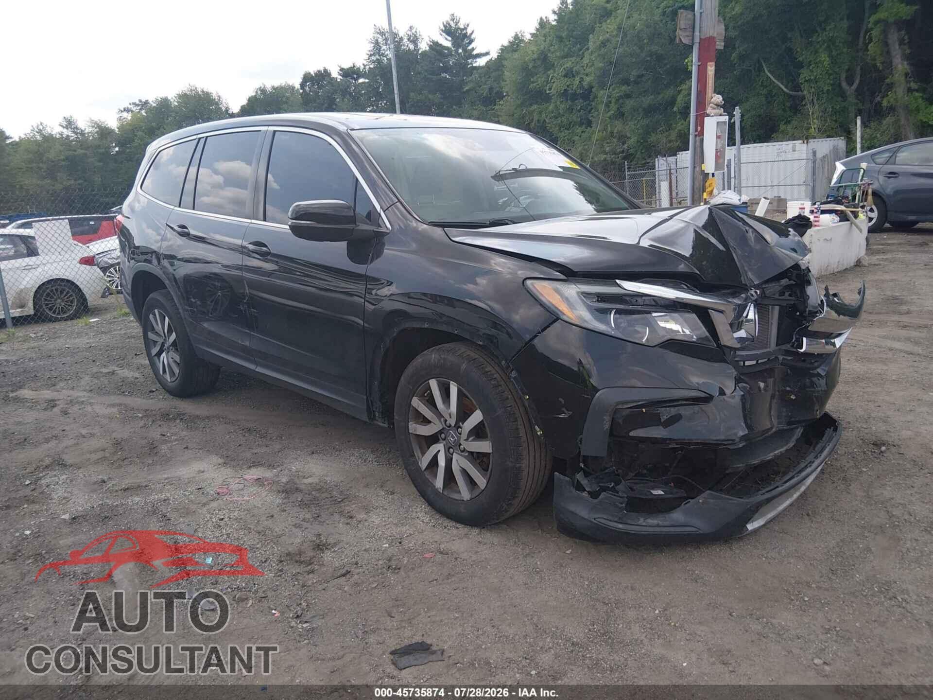HONDA PILOT 2019 - 5FNYF6H52KB101064