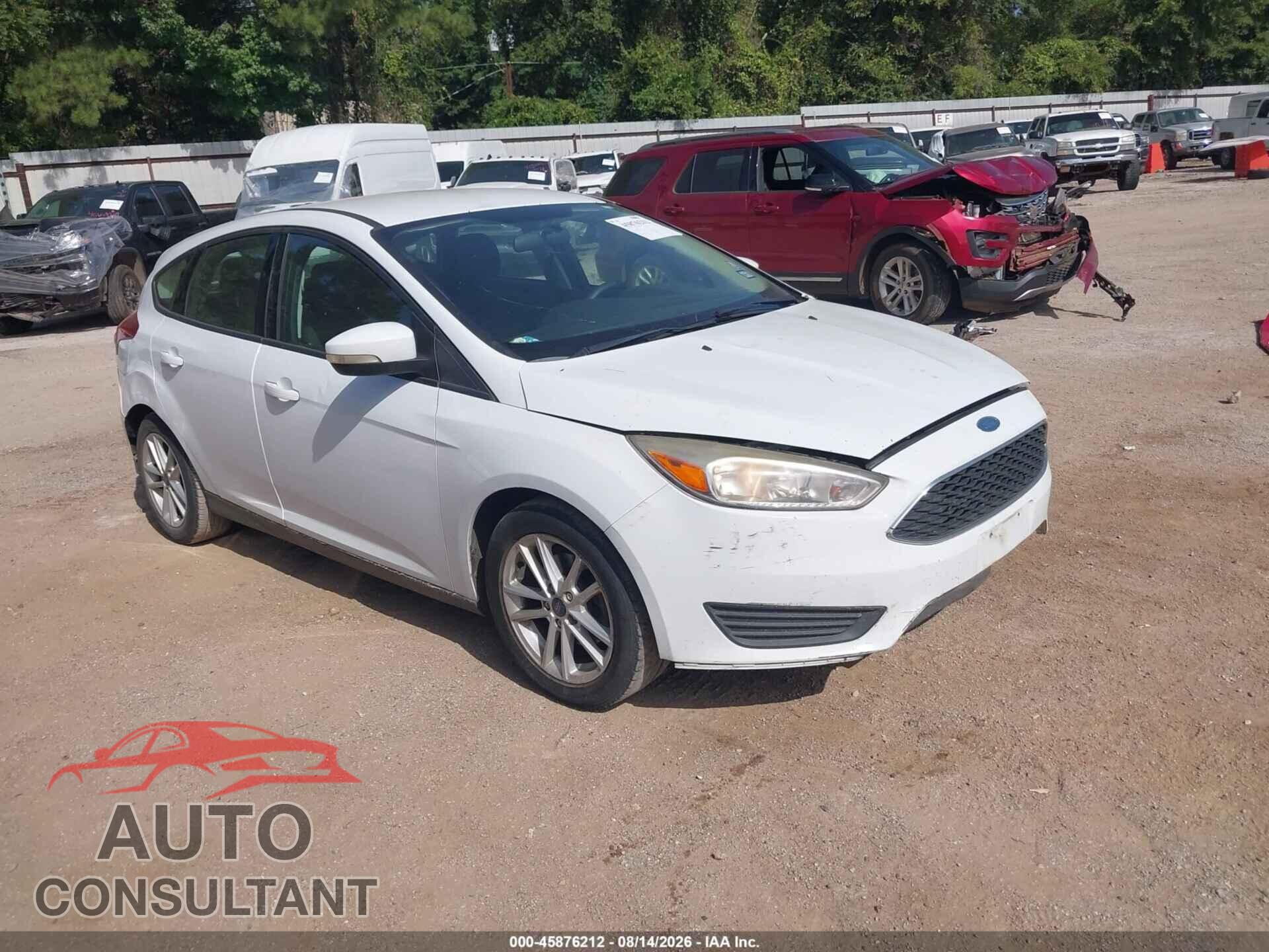 FORD FOCUS 2017 - 1FADP3K25HL224782