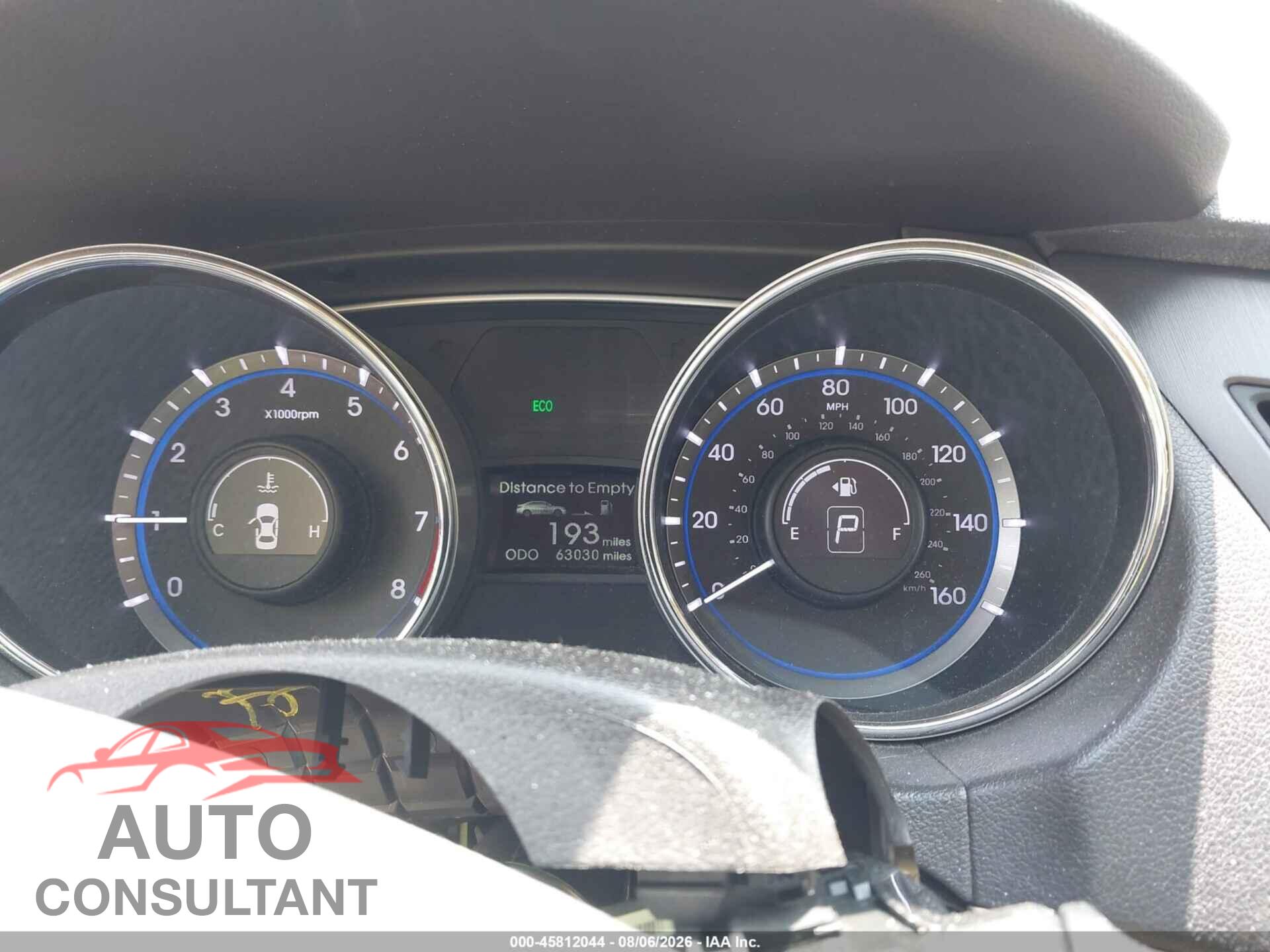 HYUNDAI SONATA 2013 - 5NPEB4AC6DH808832