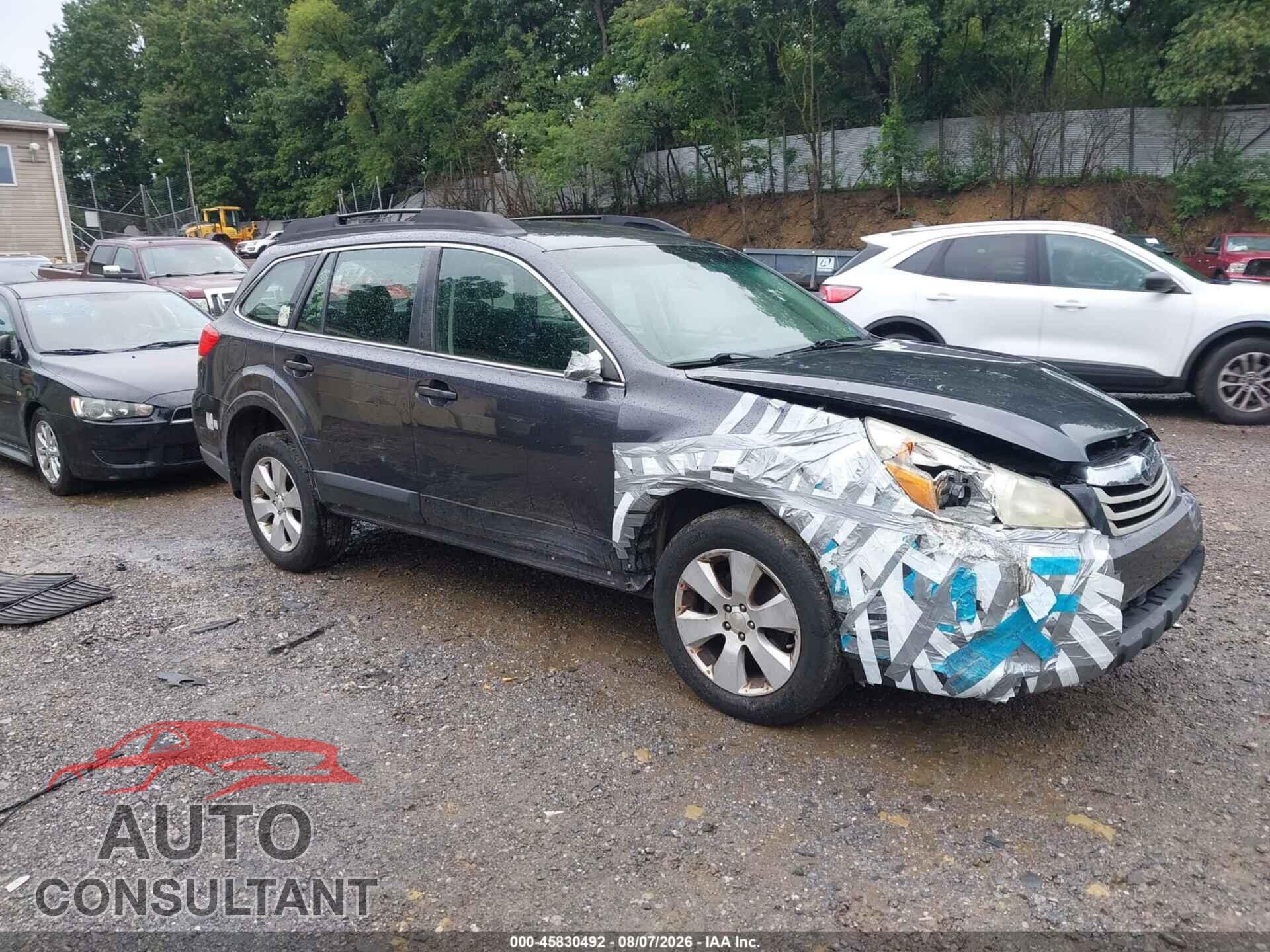 SUBARU OUTBACK 2012 - 4S4BRBAC0C3278043