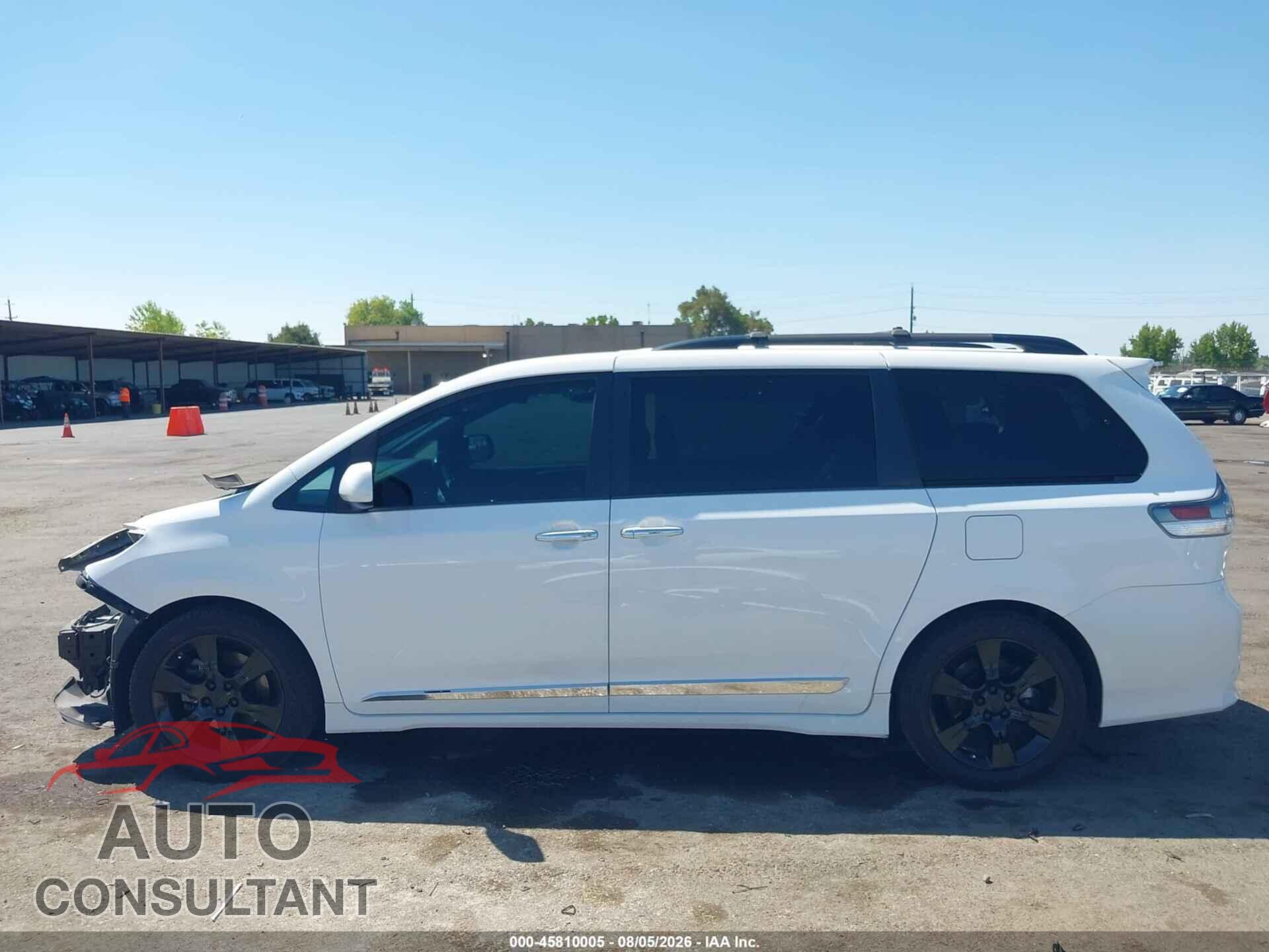 TOYOTA SIENNA 2016 - 5TDXK3DCXGS710898