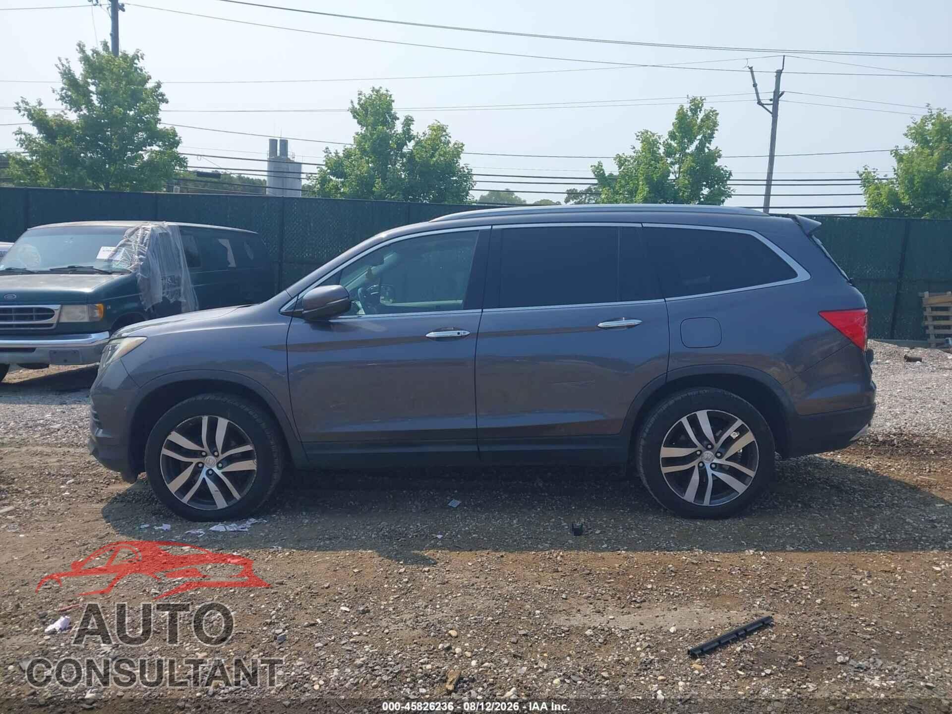 HONDA PILOT 2017 - 5FNYF6H0XHB028362