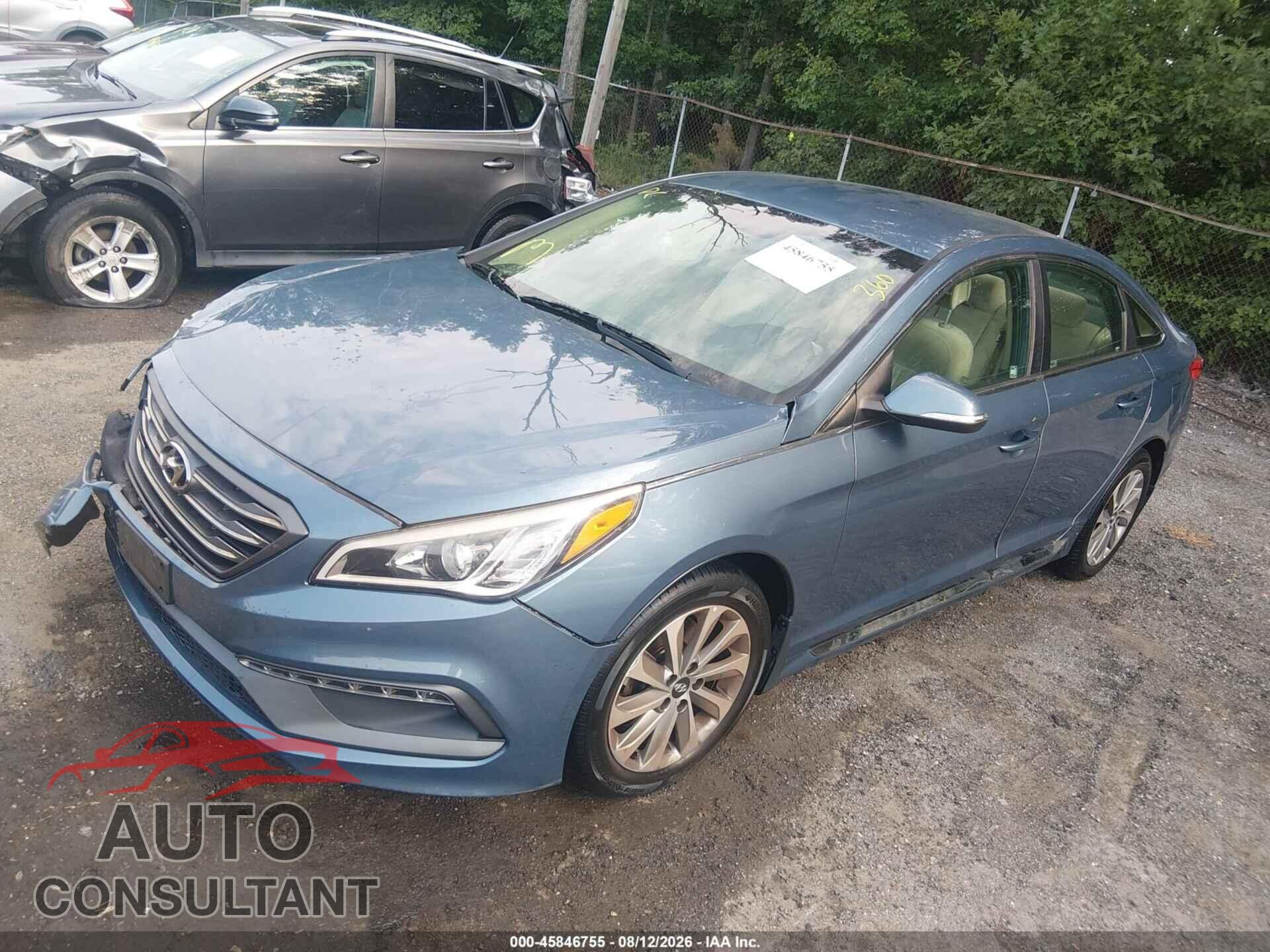 HYUNDAI SONATA 2017 - 5NPE34AF9HH473465