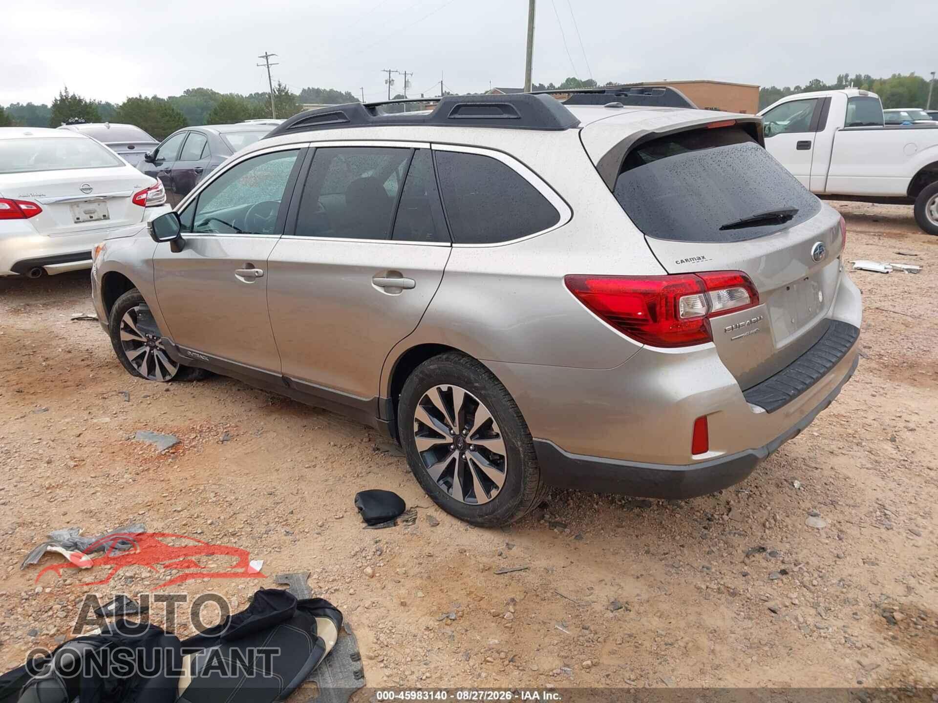 SUBARU OUTBACK 2015 - 4S4BSBLC1F3244229