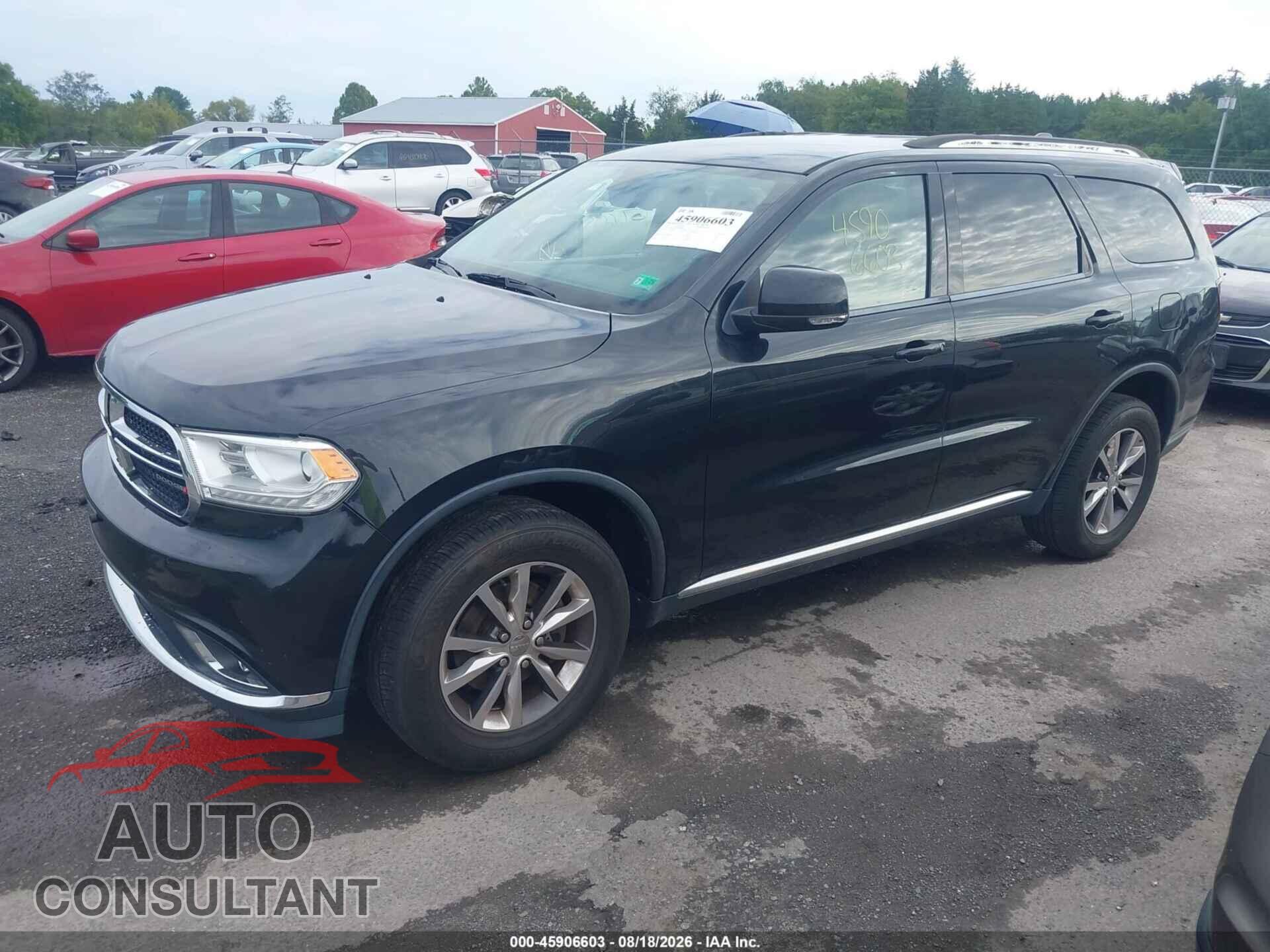 DODGE DURANGO 2016 - 1C4RDJDGXGC360278