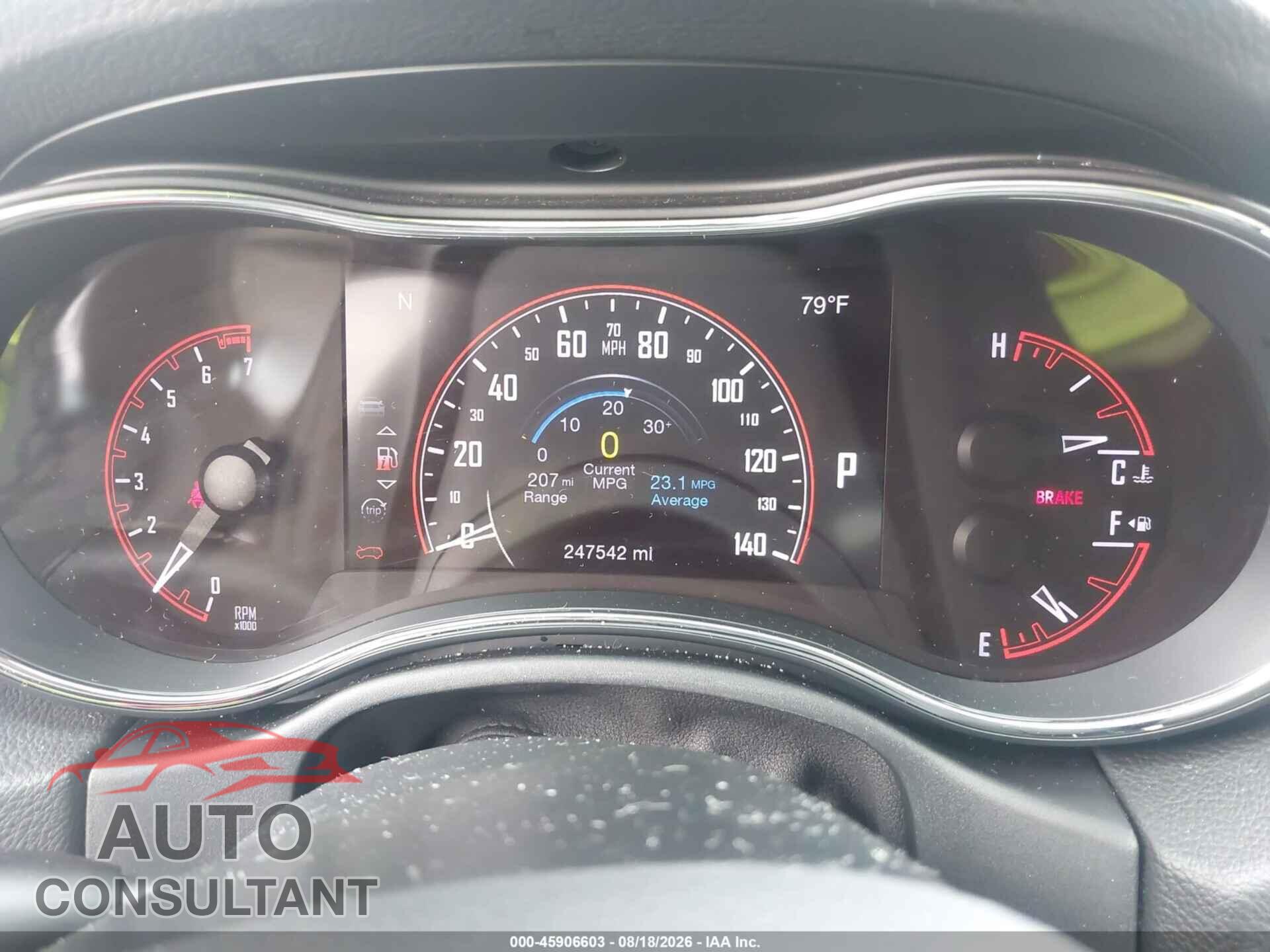DODGE DURANGO 2016 - 1C4RDJDGXGC360278