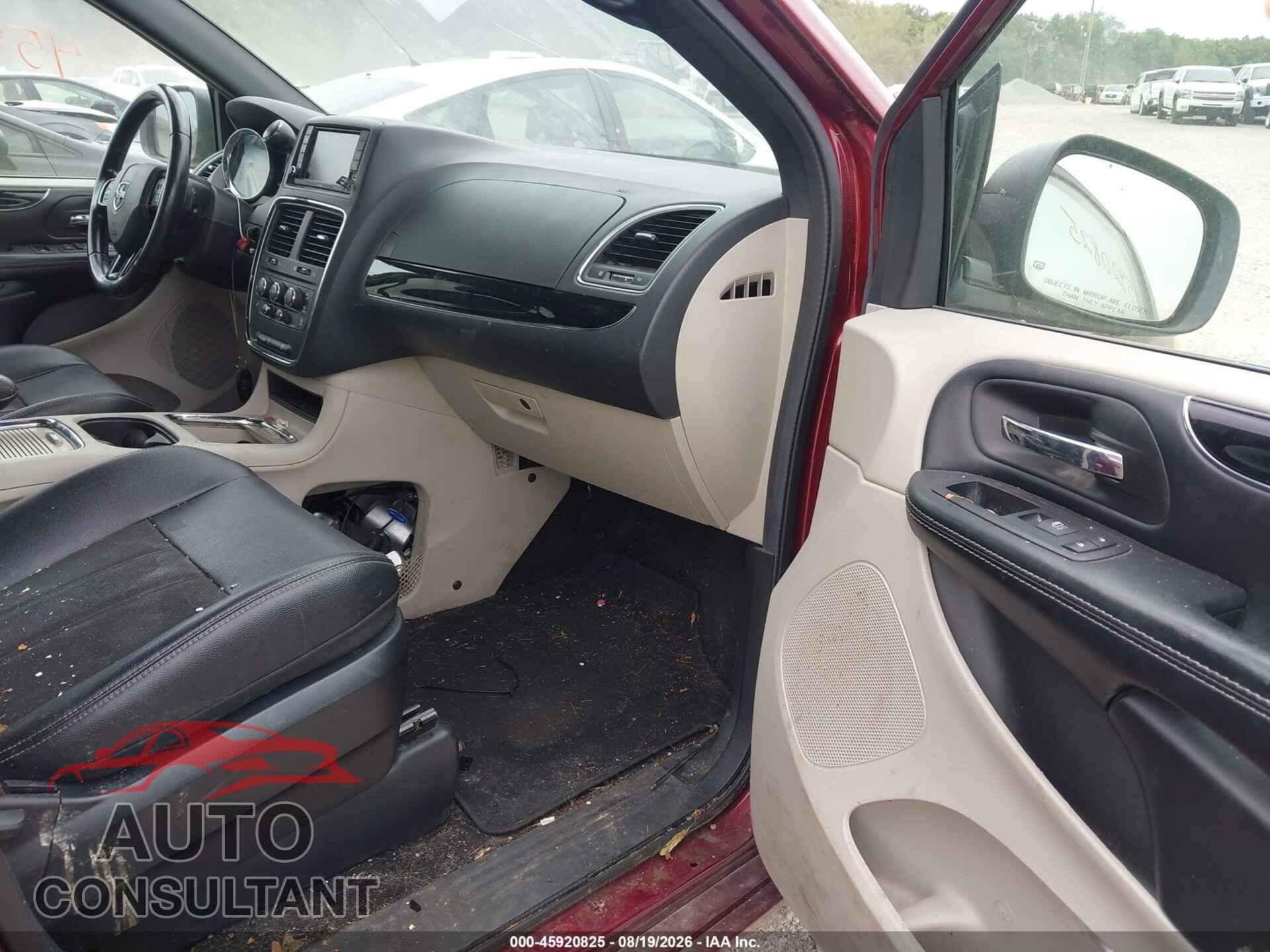 DODGE GRAND CARAVAN 2019 - 2C4RDGCG2KR788432
