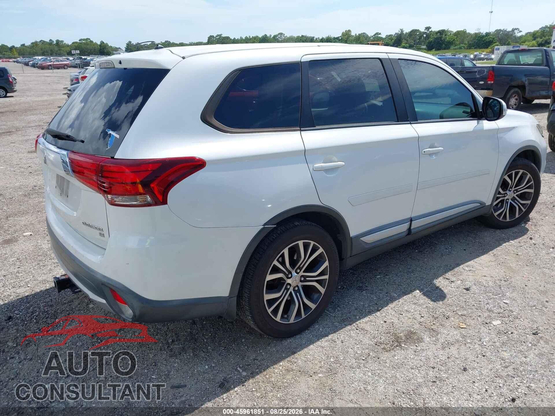 MITSUBISHI OUTLANDER 2016 - JA4AD3A35GZ021199