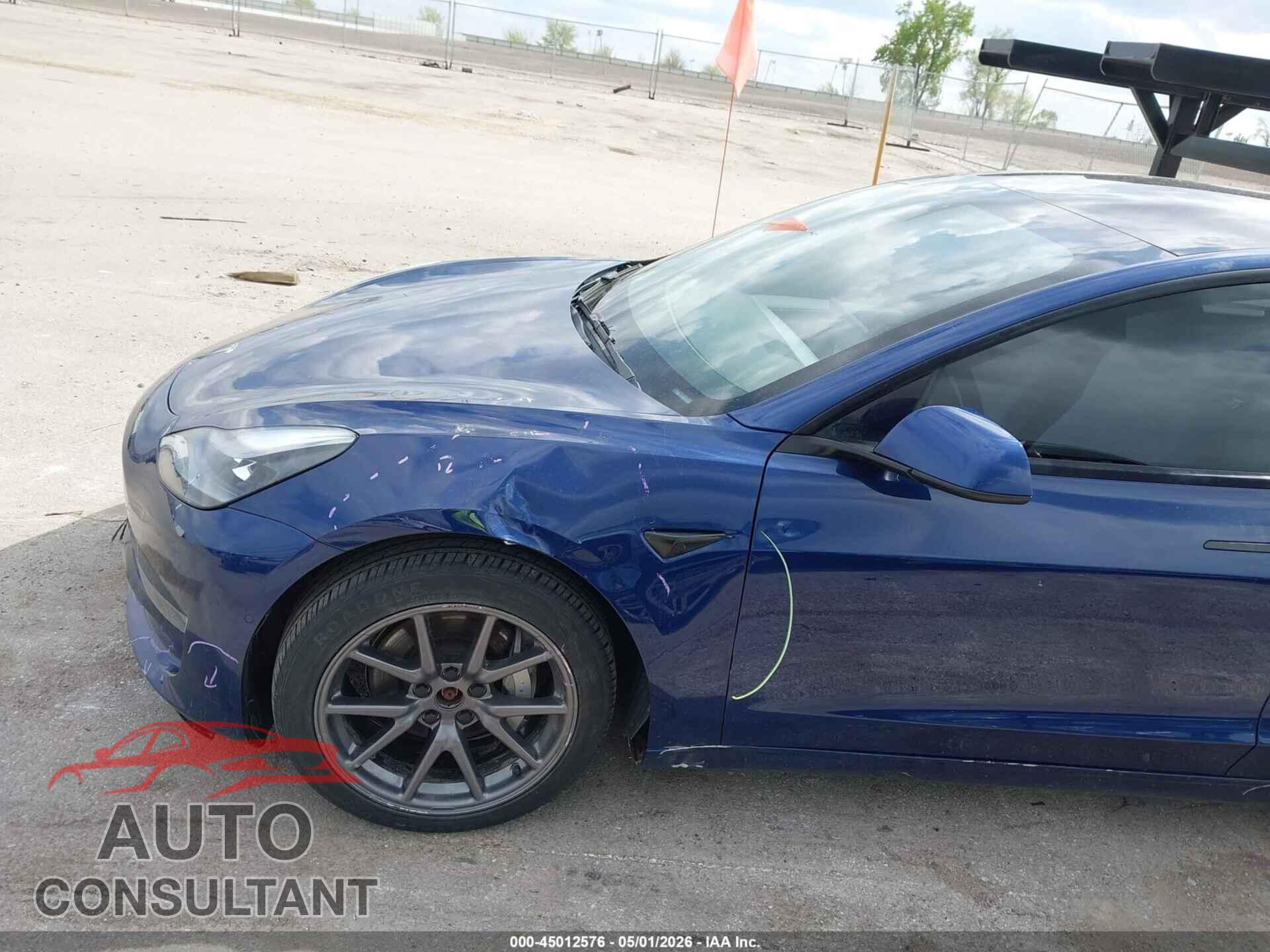 TESLA MODEL 3 2022 - 5YJ3E1EB6NF203966