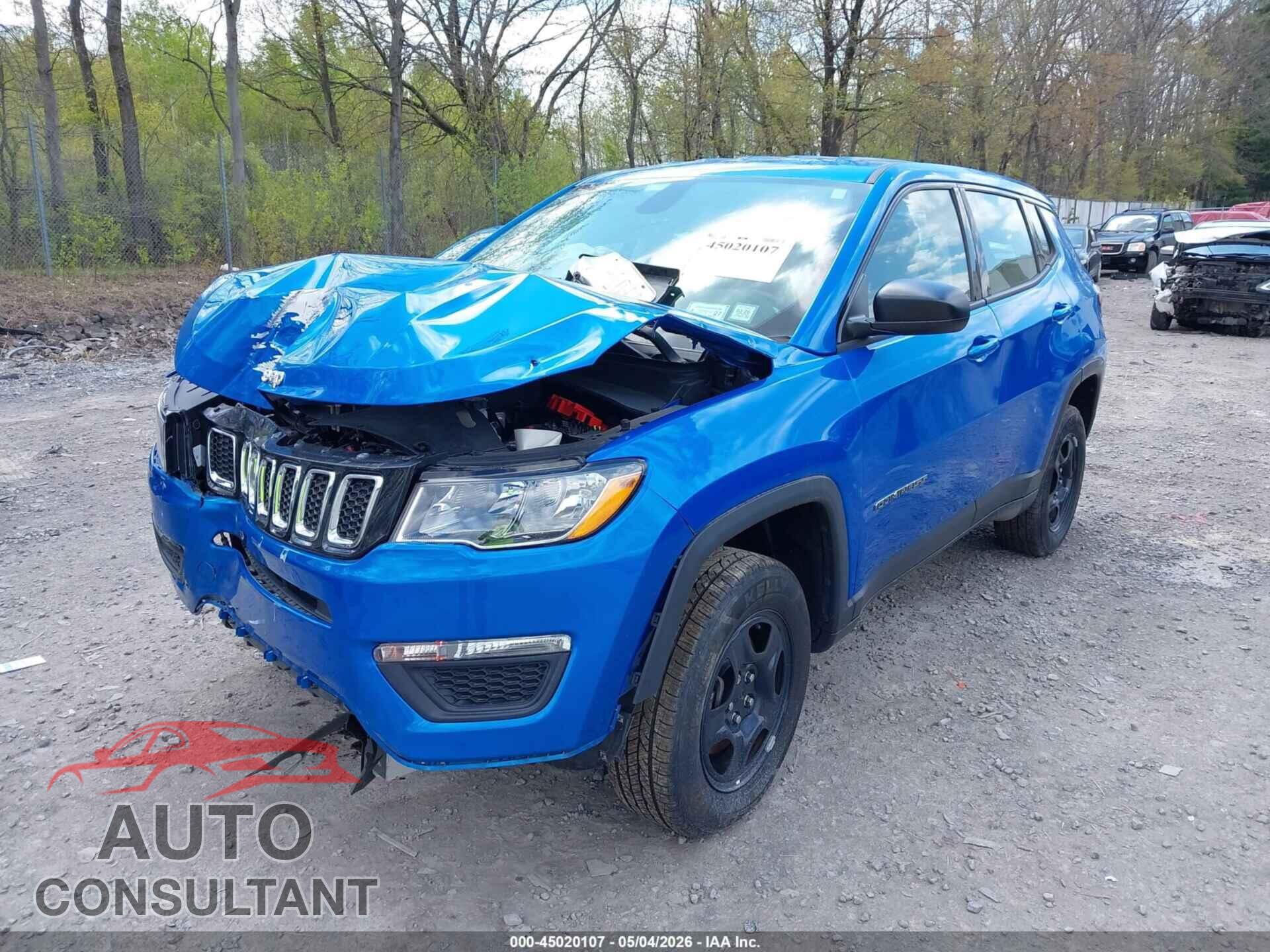 JEEP COMPASS 2019 - 3C4NJDAB2KT686106