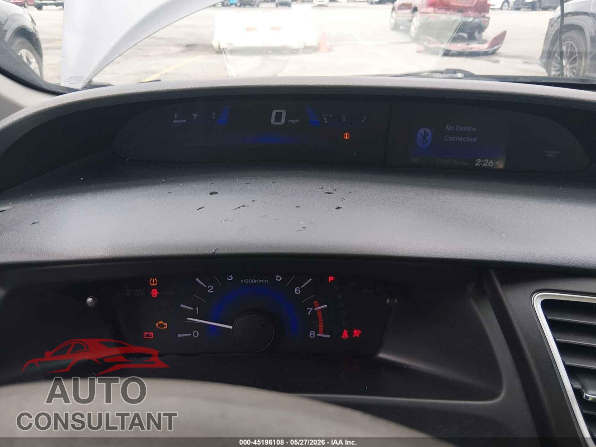HONDA CIVIC 2014 - 19XFB2F58EE033376
