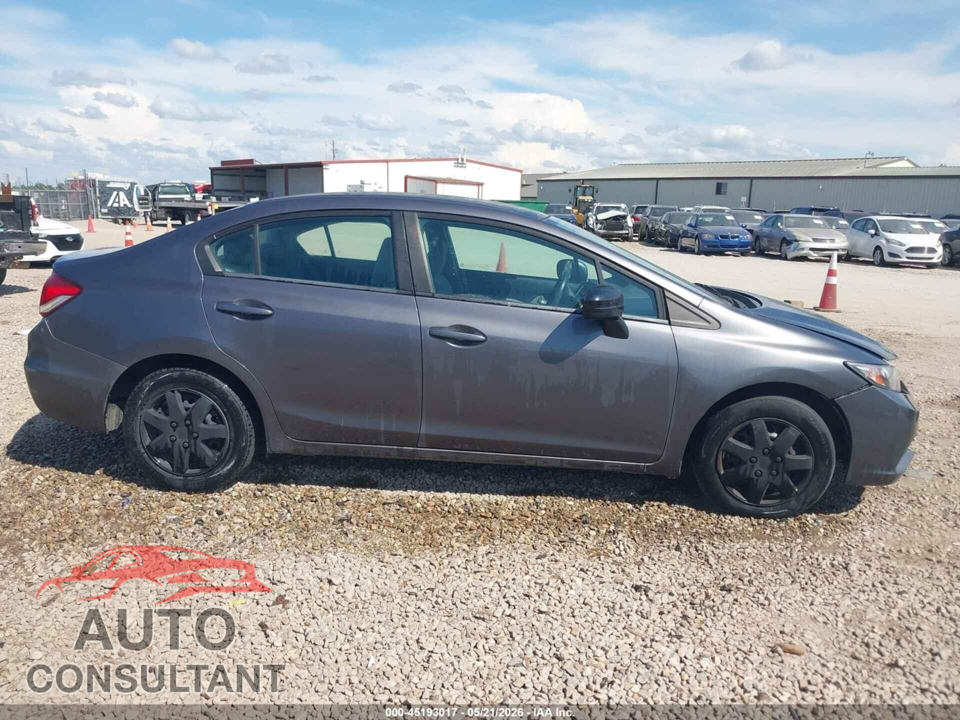 HONDA CIVIC 2014 - 19XFB2F55EE012274