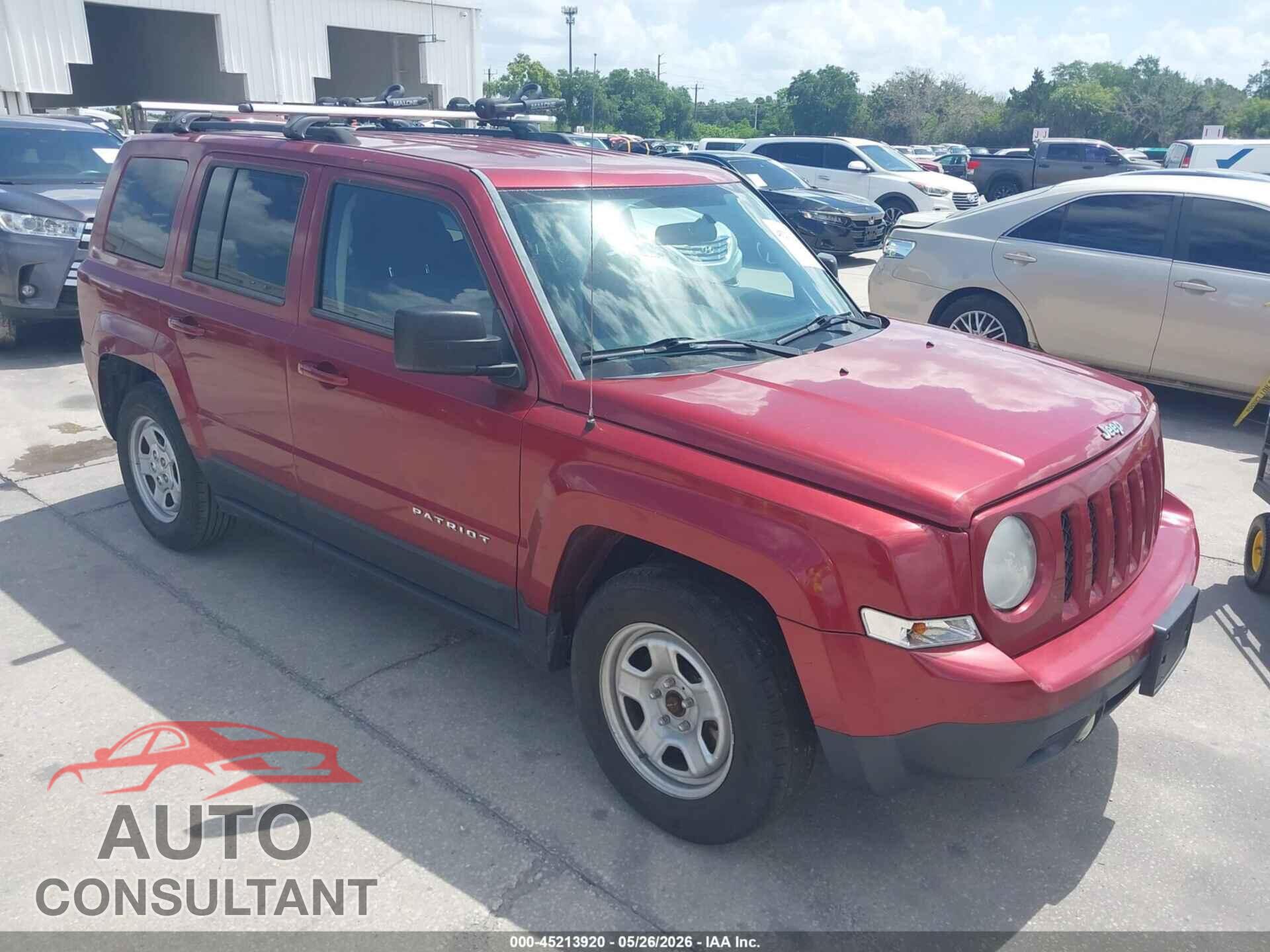 JEEP PATRIOT 2014 - 1C4NJPBA6ED779633