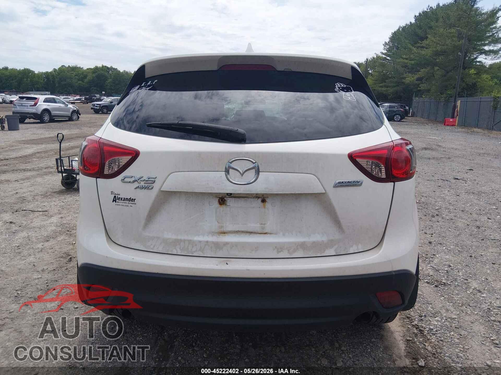 MAZDA CX-5 2014 - JM3KE4DY8E0323602