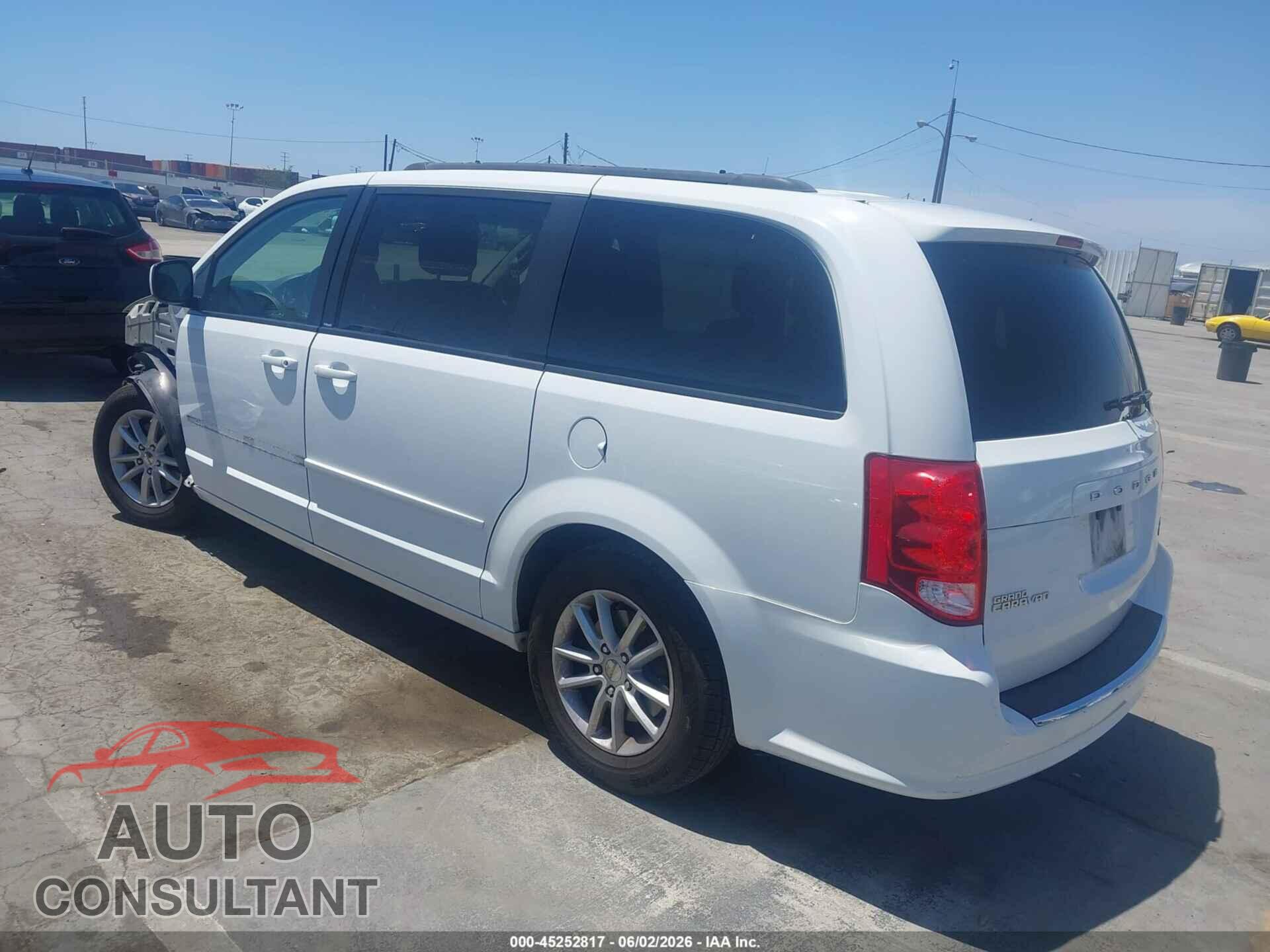 DODGE GRAND CARAVAN 2014 - 2C4RDGCG3ER262802