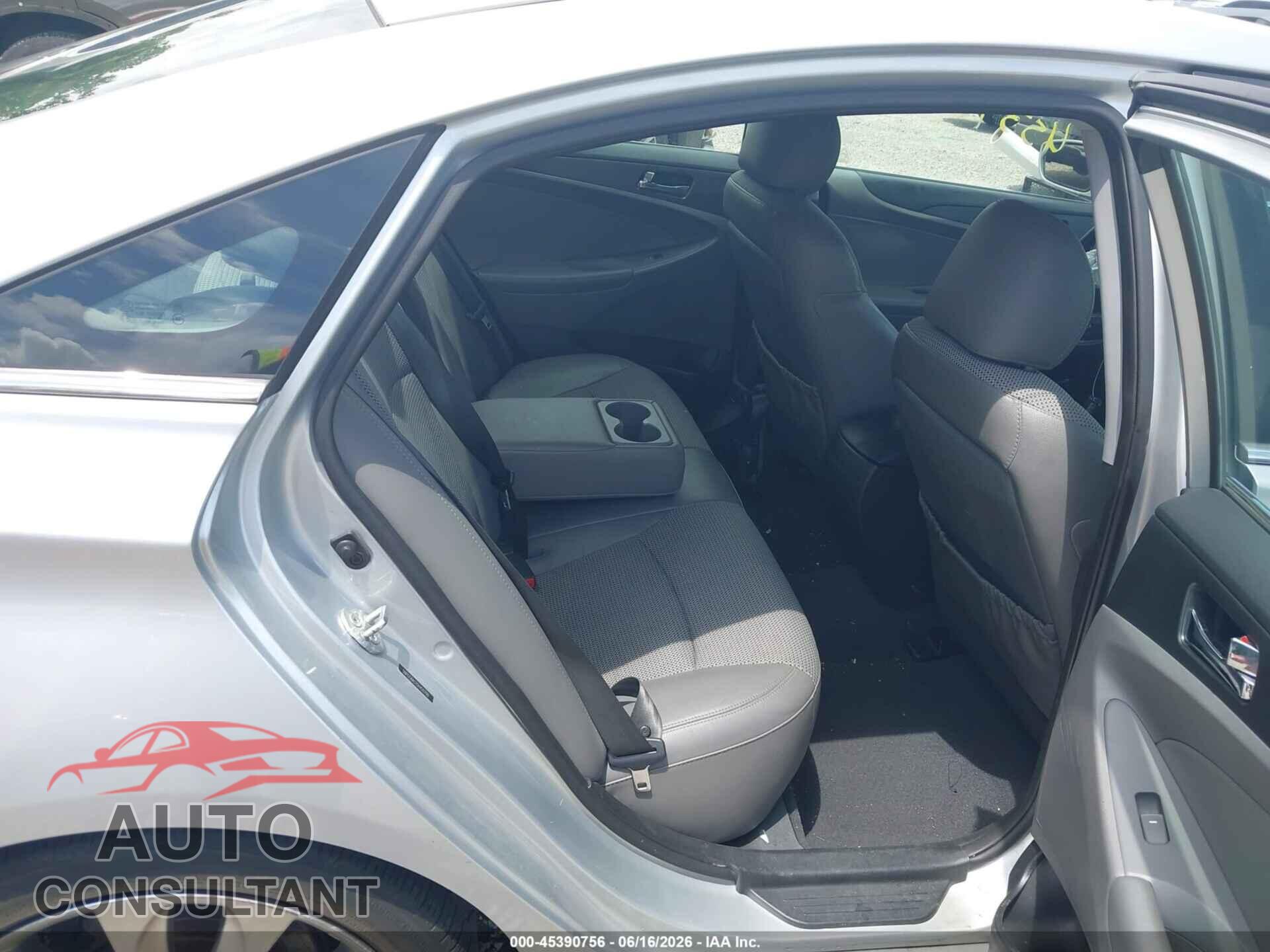 HYUNDAI SONATA 2012 - 5NPEC4AC1CH450700