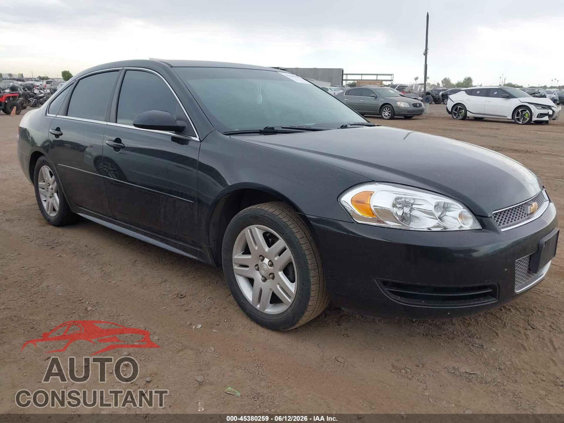 CHEVROLET IMPALA 2013 - 2G1WG5E30D1145533