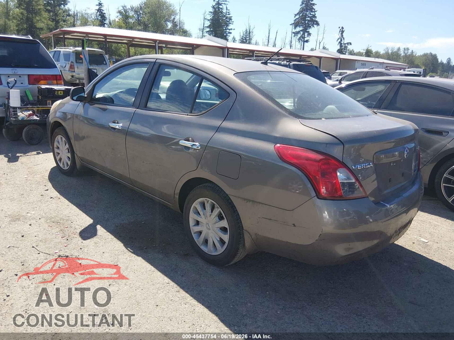 NISSAN VERSA 2012 - 3N1CN7AP2CL833859