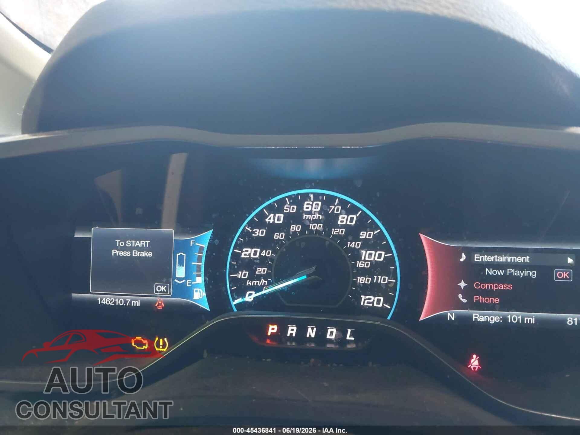 FORD C-MAX ENERGI 2016 - 1FADP5CUXGL115325