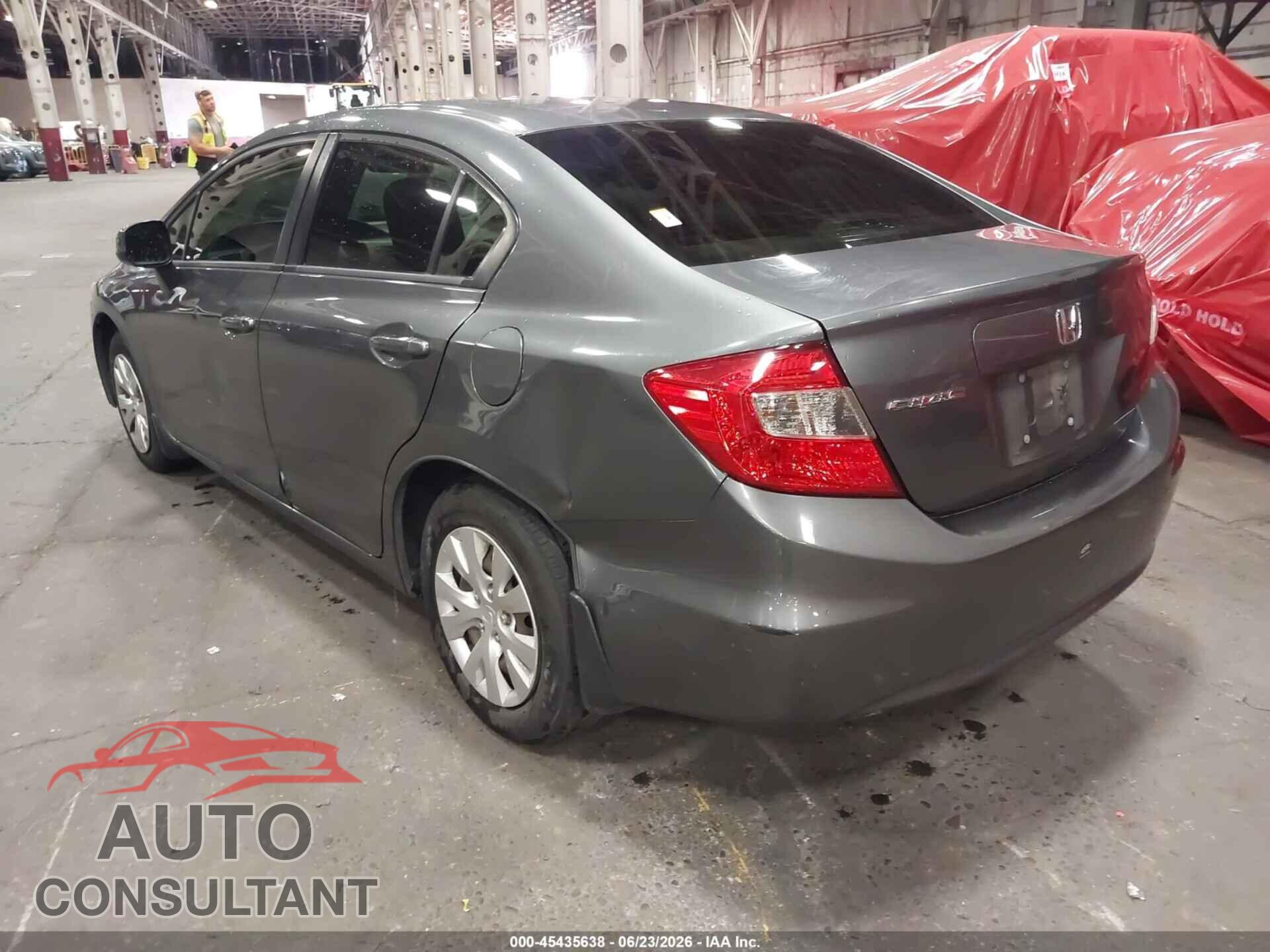 HONDA CIVIC 2012 - 19XFB2F54CE380491