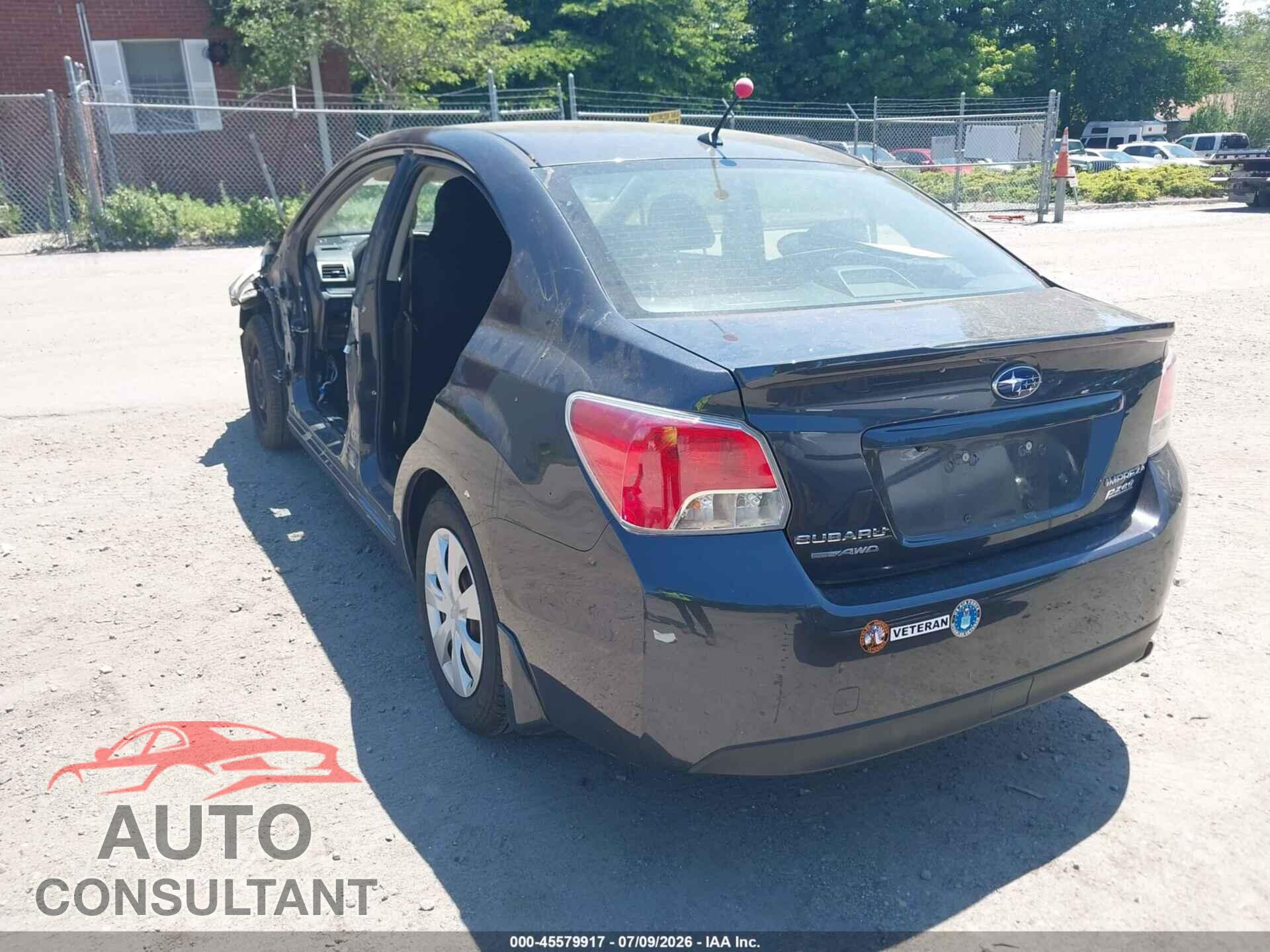 SUBARU IMPREZA 2015 - JF1GJAA66FH024193