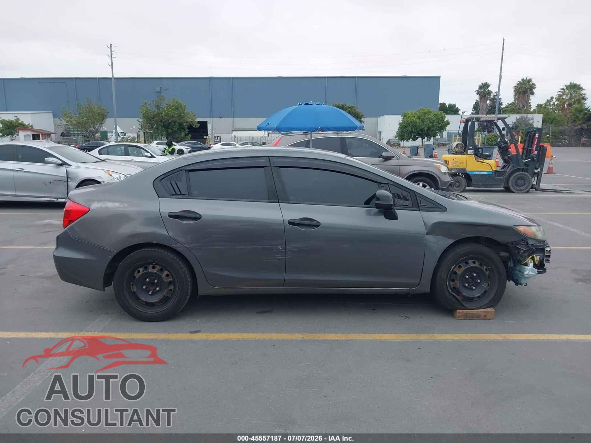 HONDA CIVIC 2012 - 19XFB2F53CE304583