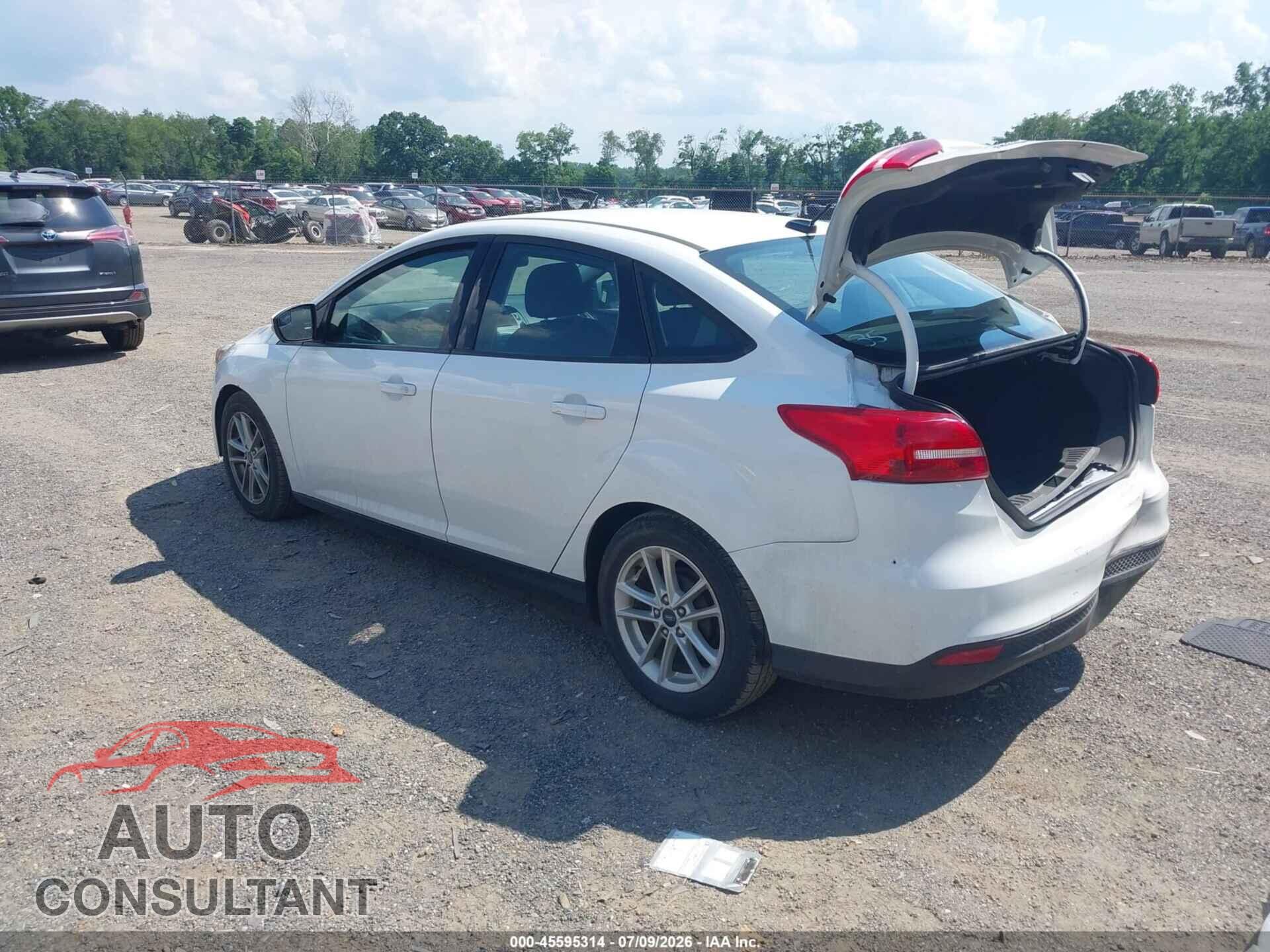 FORD FOCUS 2016 - 1FADP3F27GL274981