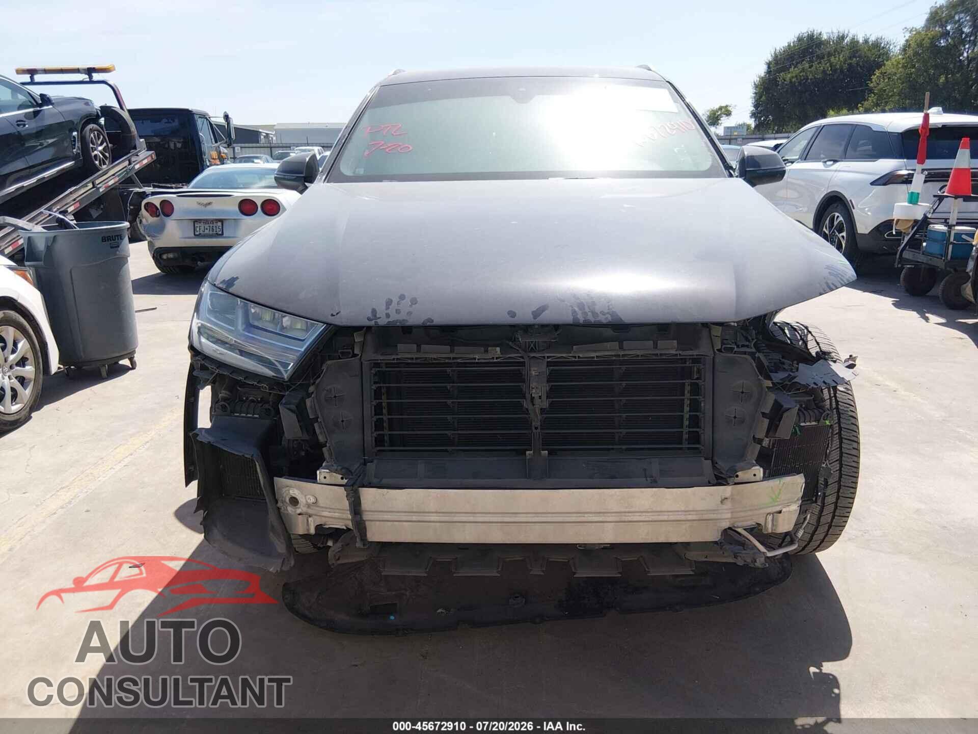 AUDI Q7 2018 - WA1LAAF76JD052323
