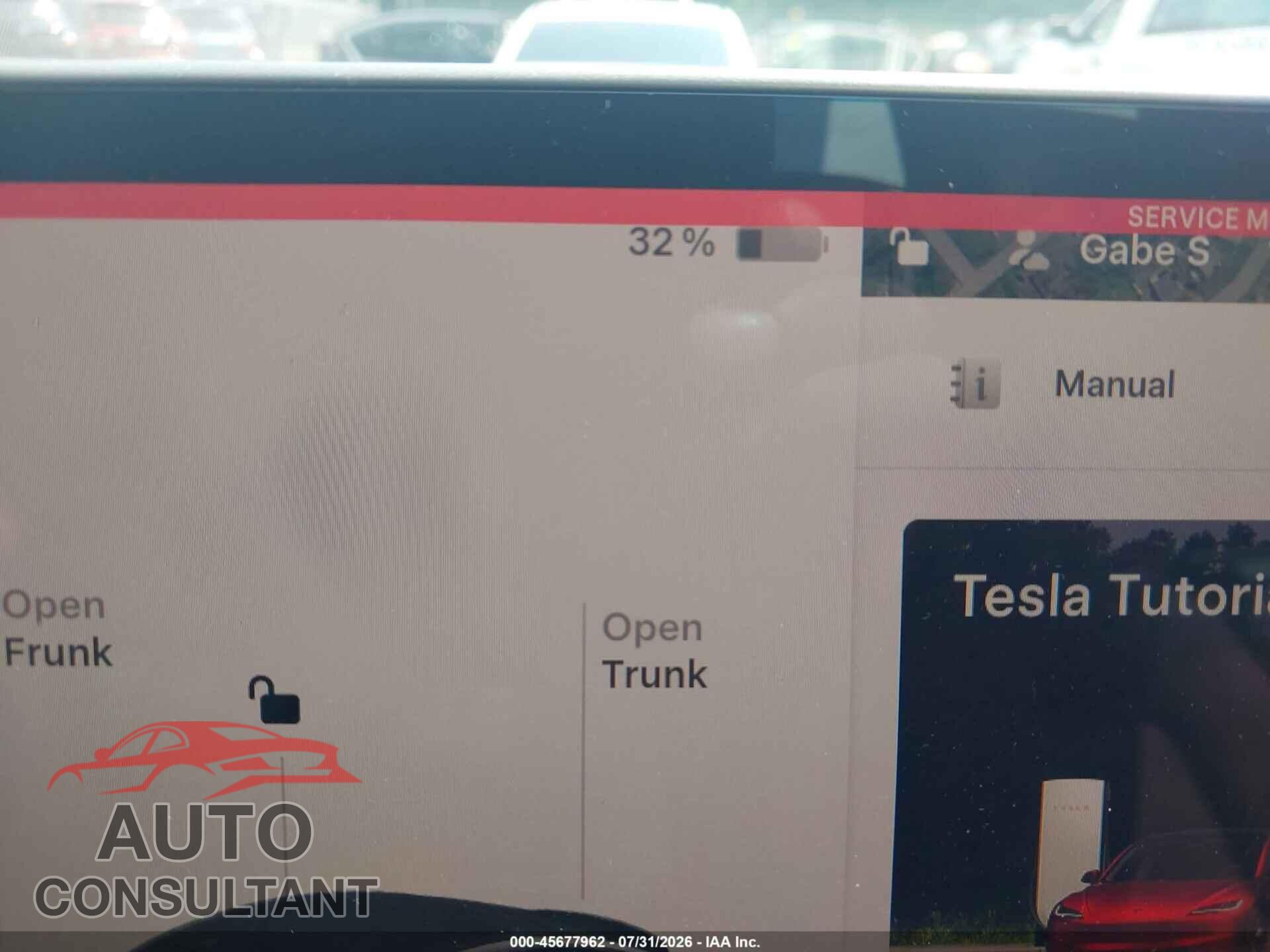 TESLA MODEL Y 2023 - 7SAYGDEF2PF808948