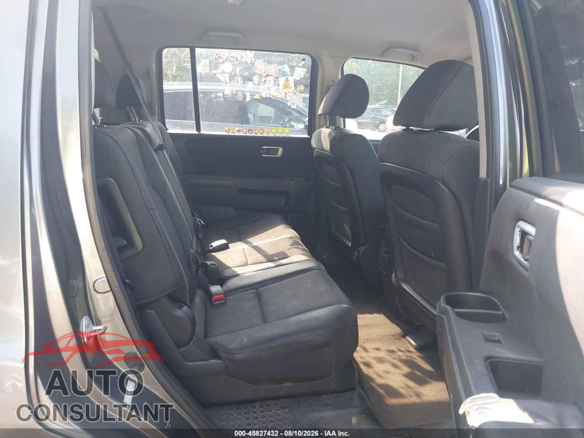 HONDA PILOT 2009 - 5FNYF48429B039235