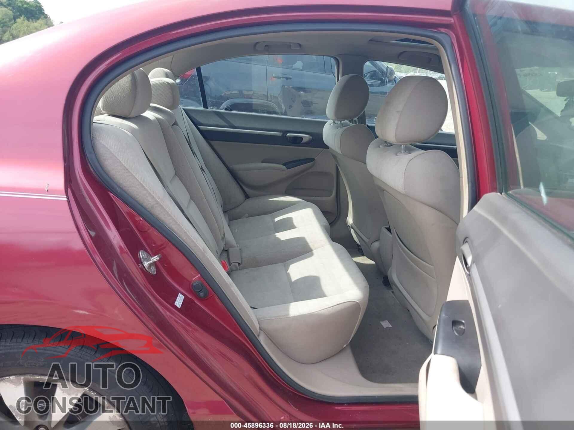 HONDA CIVIC 2010 - 2HGFA1F82AH519995