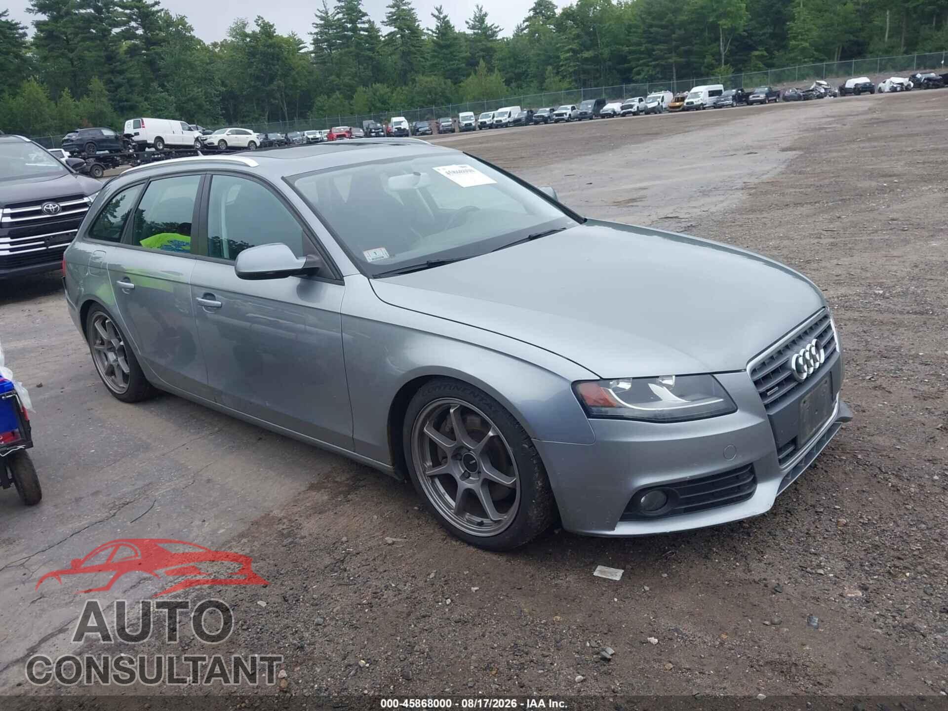 AUDI A4 2011 - WAUSFAFL4BA080007