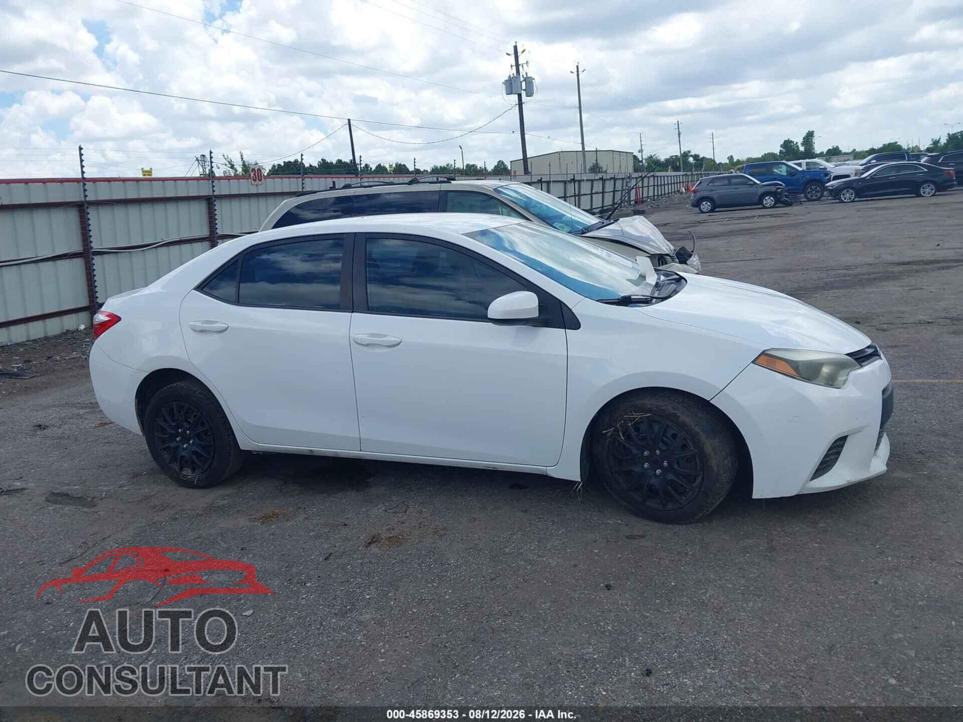 TOYOTA COROLLA 2014 - 2T1BURHE1EC082383