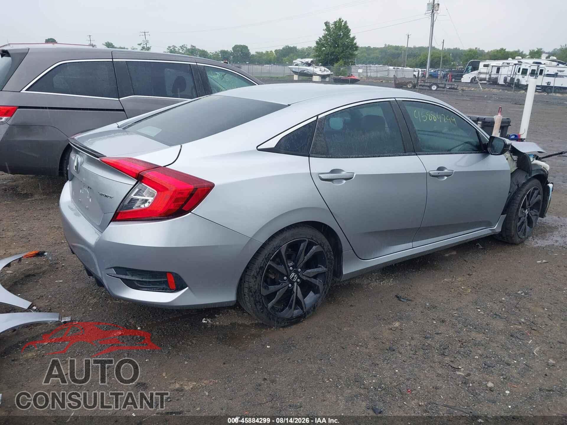 HONDA CIVIC 2019 - 2HGFC2F87KH503423