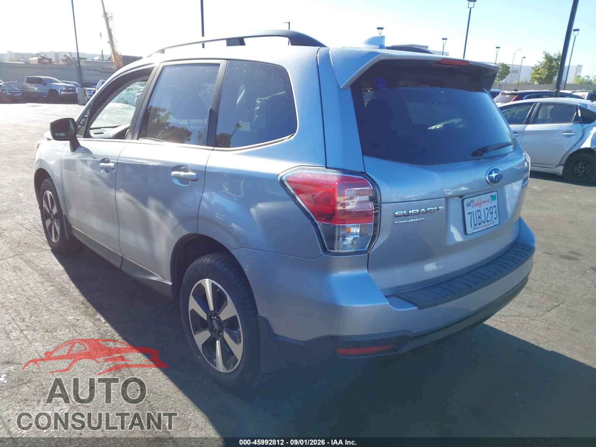 SUBARU FORESTER 2017 - JF2SJAEC5HH419829