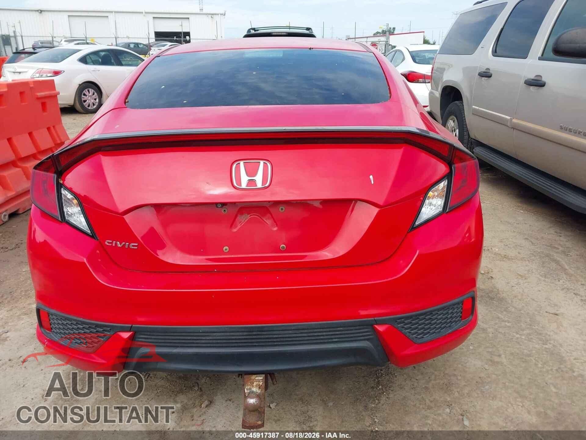 HONDA CIVIC 2017 - 2HGFC4B02HH312156