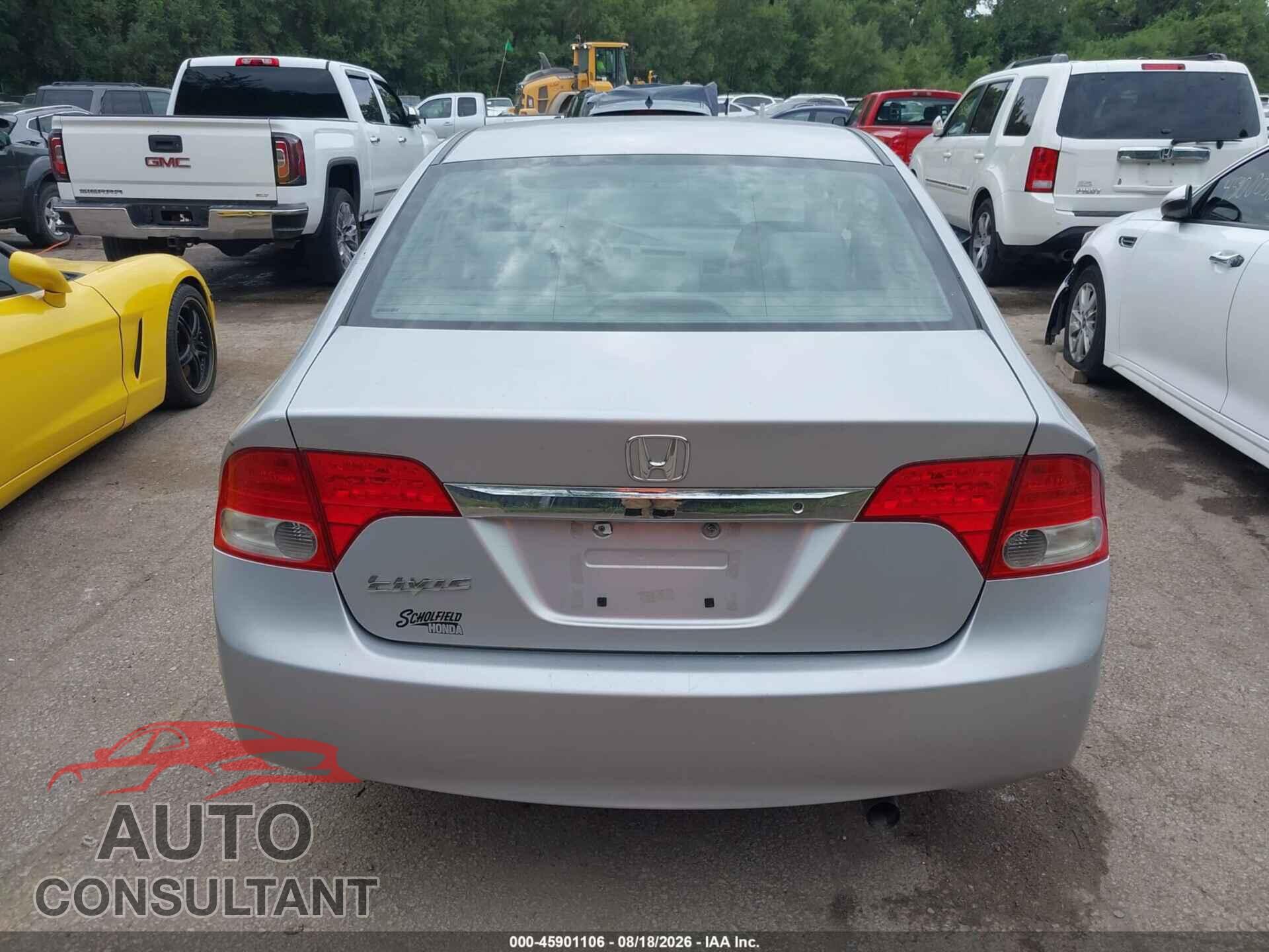 HONDA CIVIC 2009 - 2HGFA16509H536621