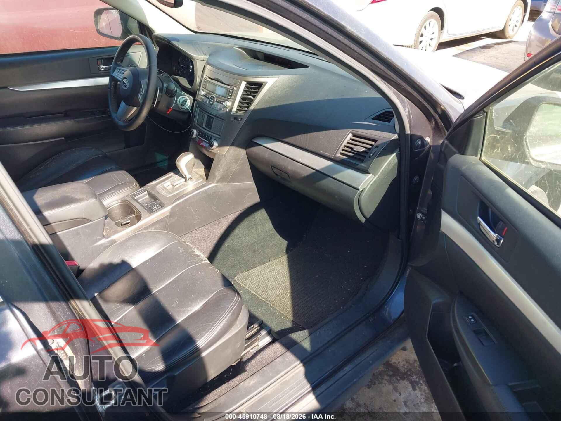 SUBARU OUTBACK 2010 - 4S4BRBCC3A3354980
