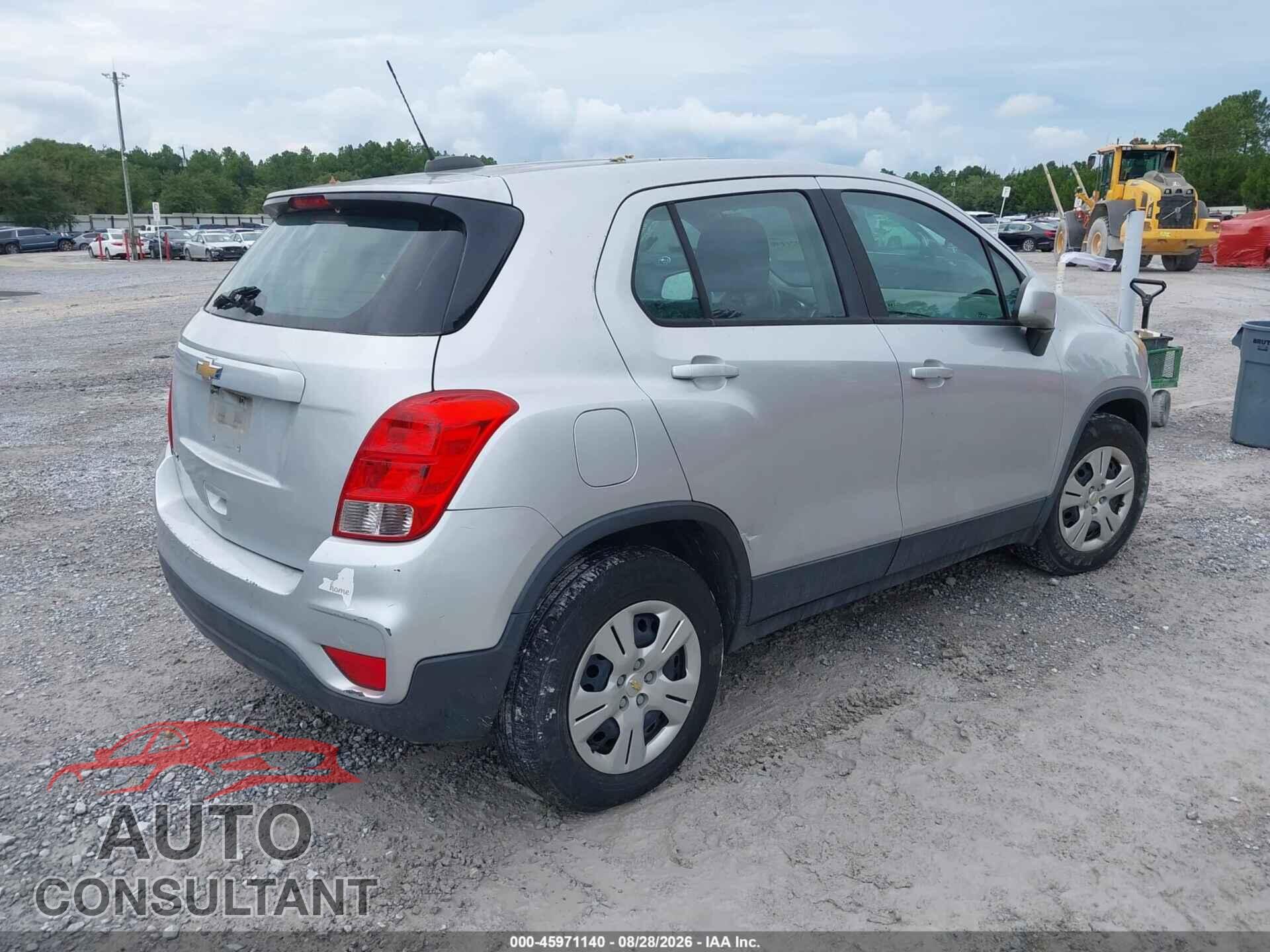CHEVROLET TRAX 2017 - KL7CJKSB3HB203482