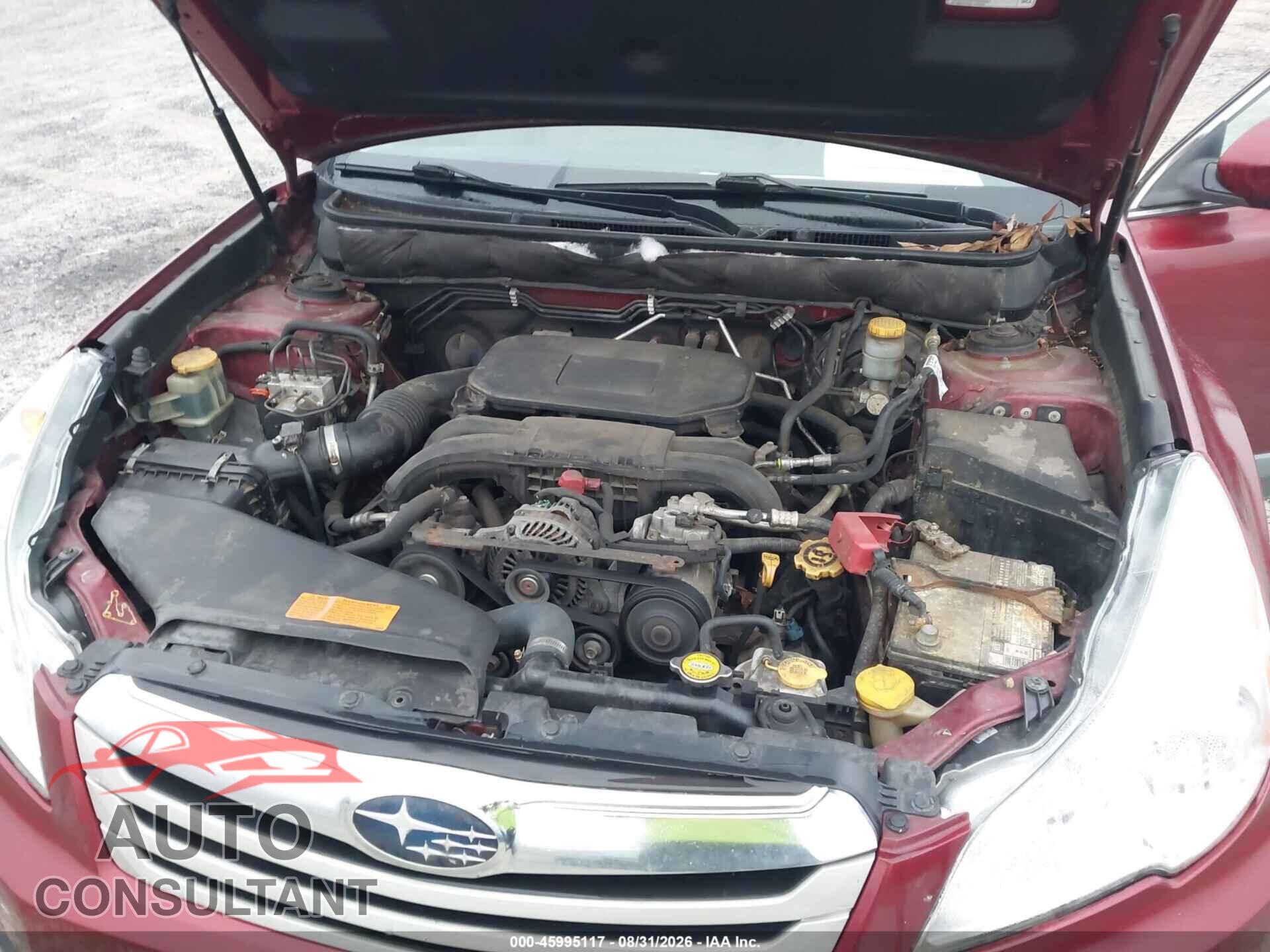 SUBARU OUTBACK 2011 - 4S4BRCBC4B3355631