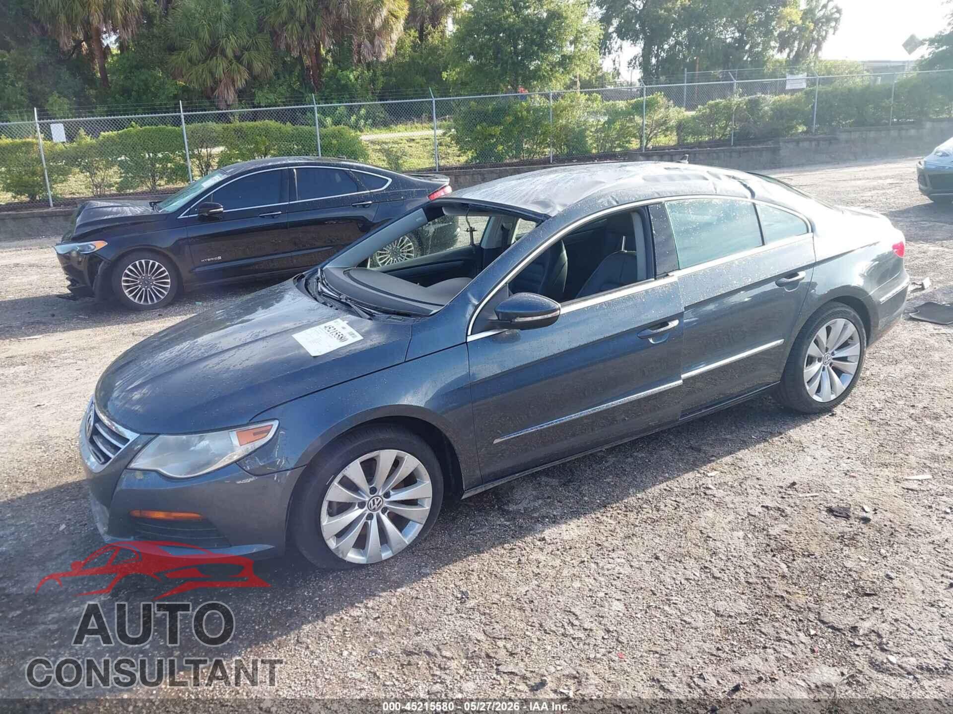 VOLKSWAGEN CC 2012 - WVWMN7AN1CE510001