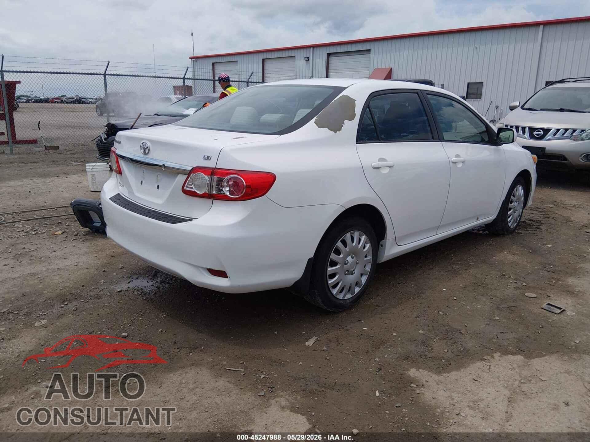 TOYOTA COROLLA 2012 - 5YFBU4EE3CP041354