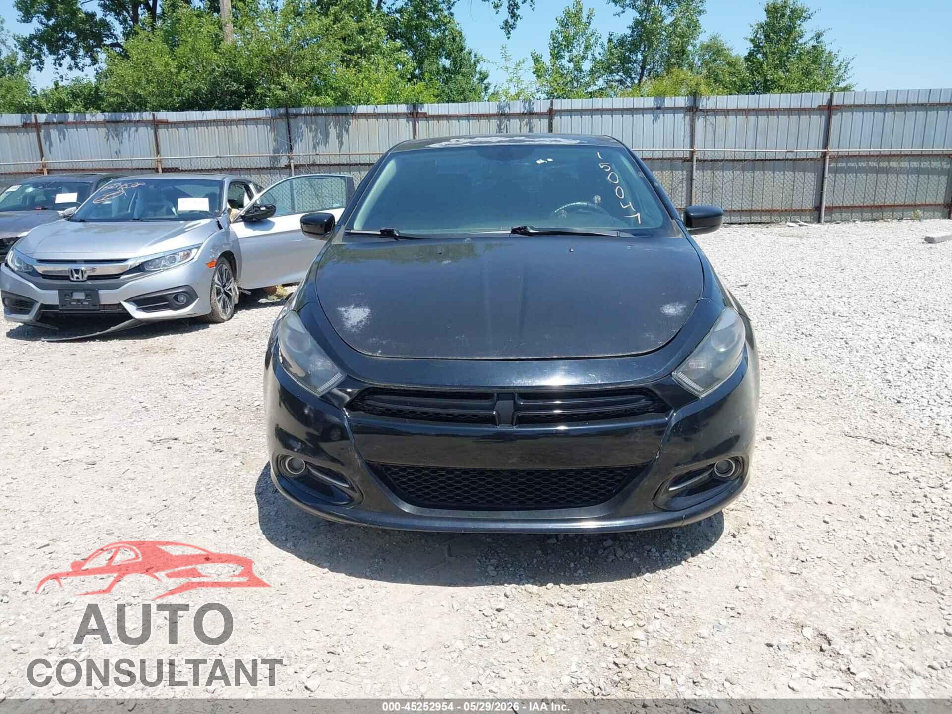 DODGE DART 2013 - 1C3CDFBH3DD150047