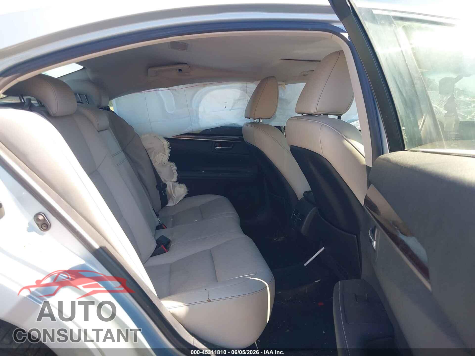 LEXUS ES 350 2013 - JTHBK1GG7D2038622