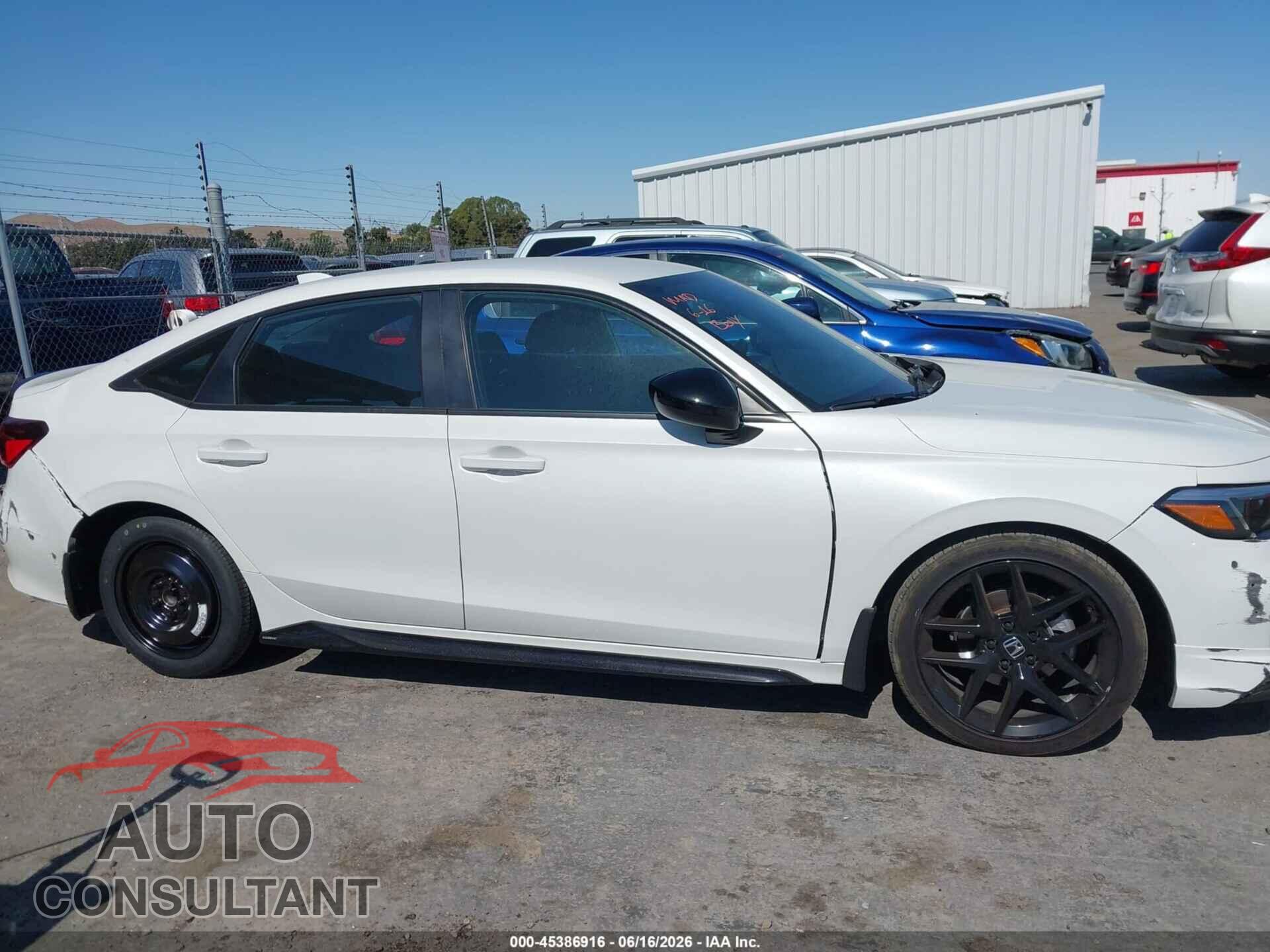 HONDA CIVIC 2025 - 2HGFE2F57SH591082