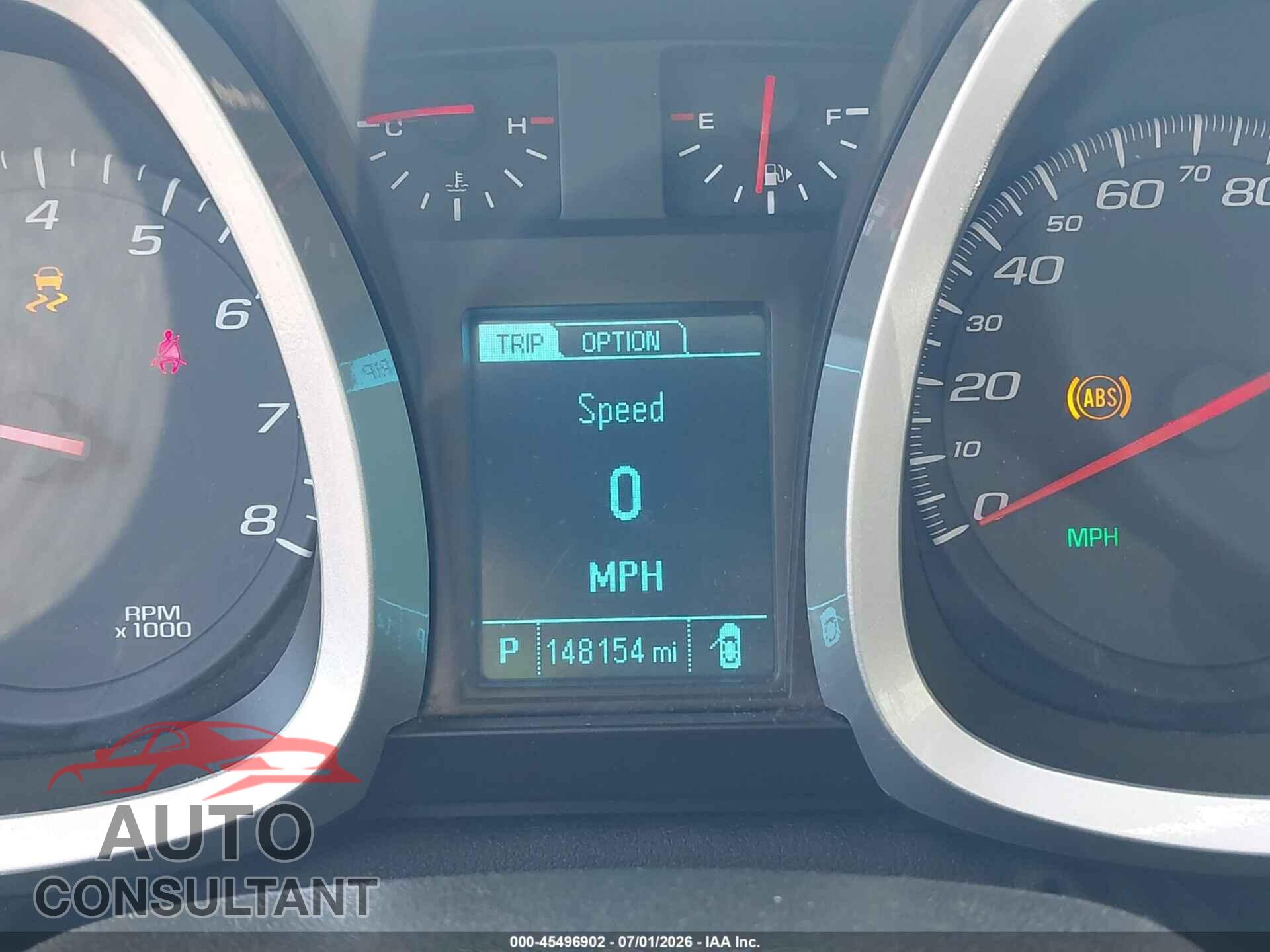CHEVROLET EQUINOX 2013 - 2GNFLGEK8D6135686